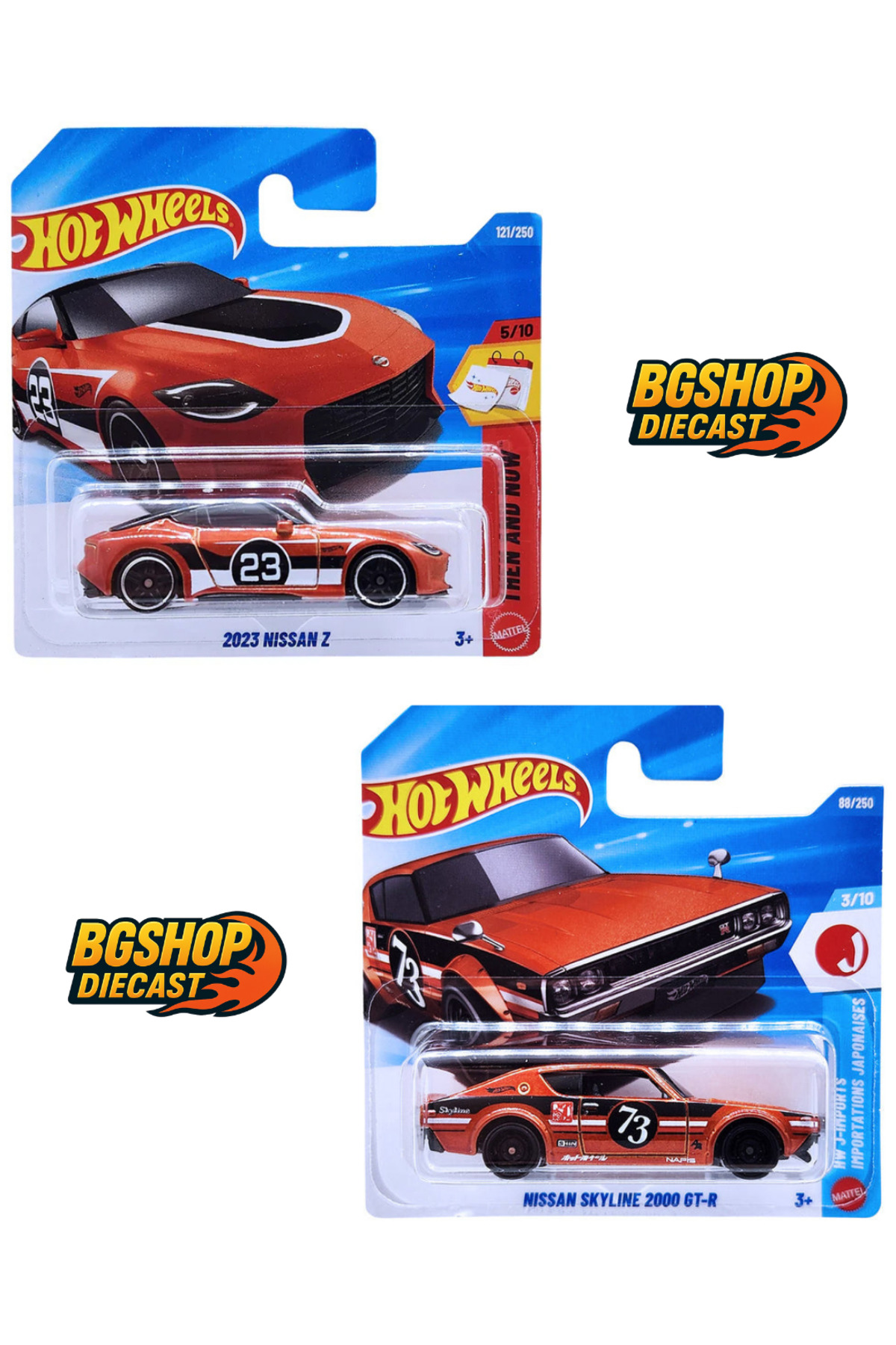 HOT WHEELS 2026 Case - 2023 Nissan Z - Nissan Skyline 2000 GT-R