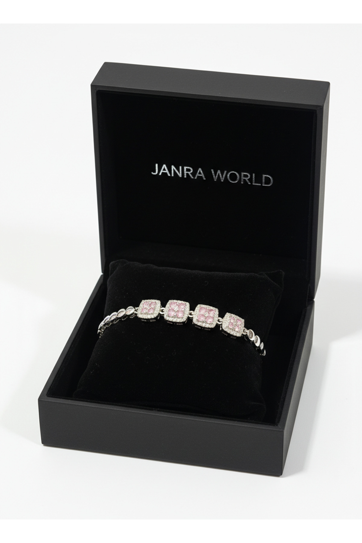 Zircon Rhinestone Evening Bracelet – Wedding Engagement Henna Invitation Special Day Gift Gift Boxed