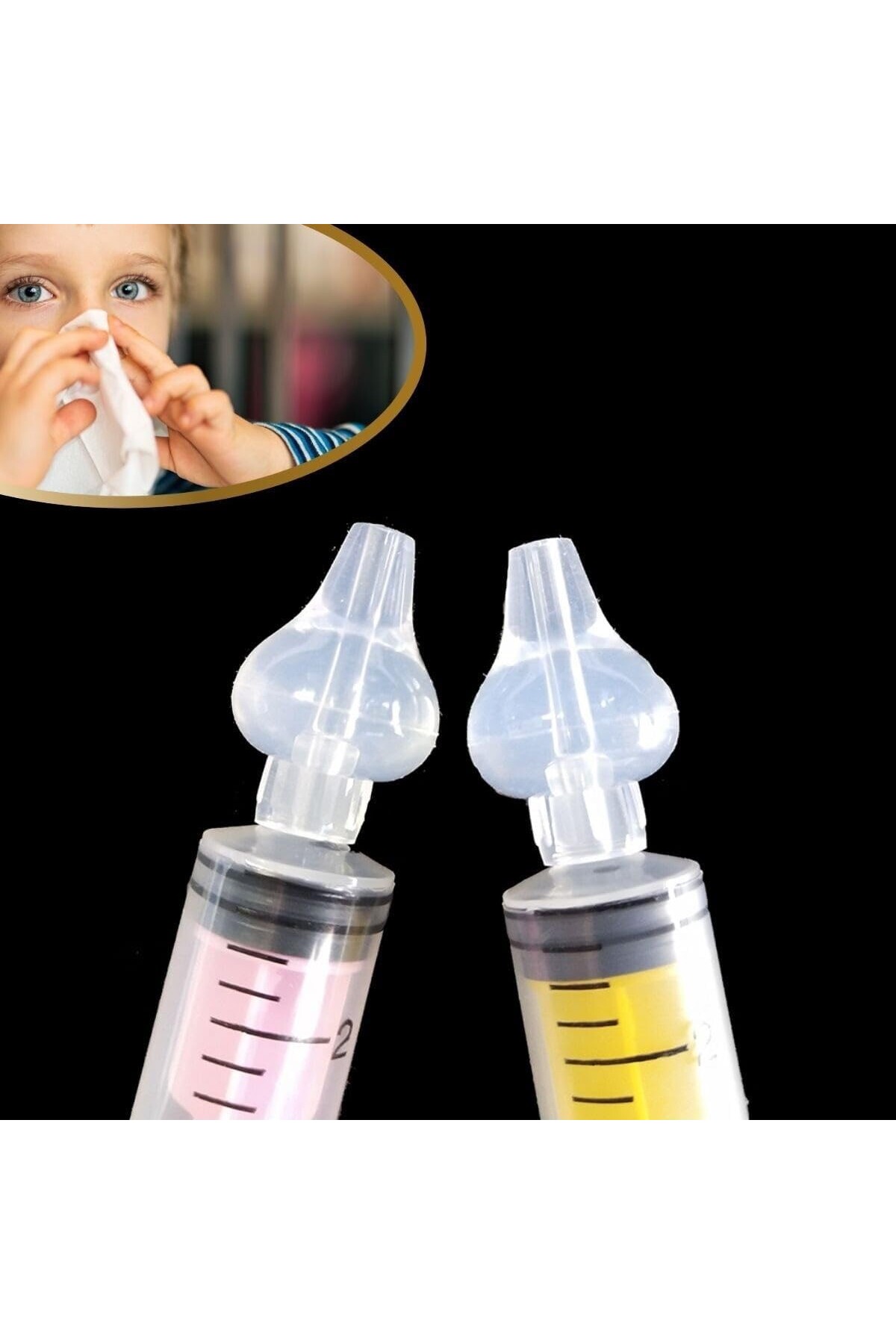 AyrStore Yeniden Kullanılabilir, Manuel Burun Temizleyici 10ml Kapasiteli Burun Açıcı Şırınga (5122) fotoğrafı 5 (önizleme)