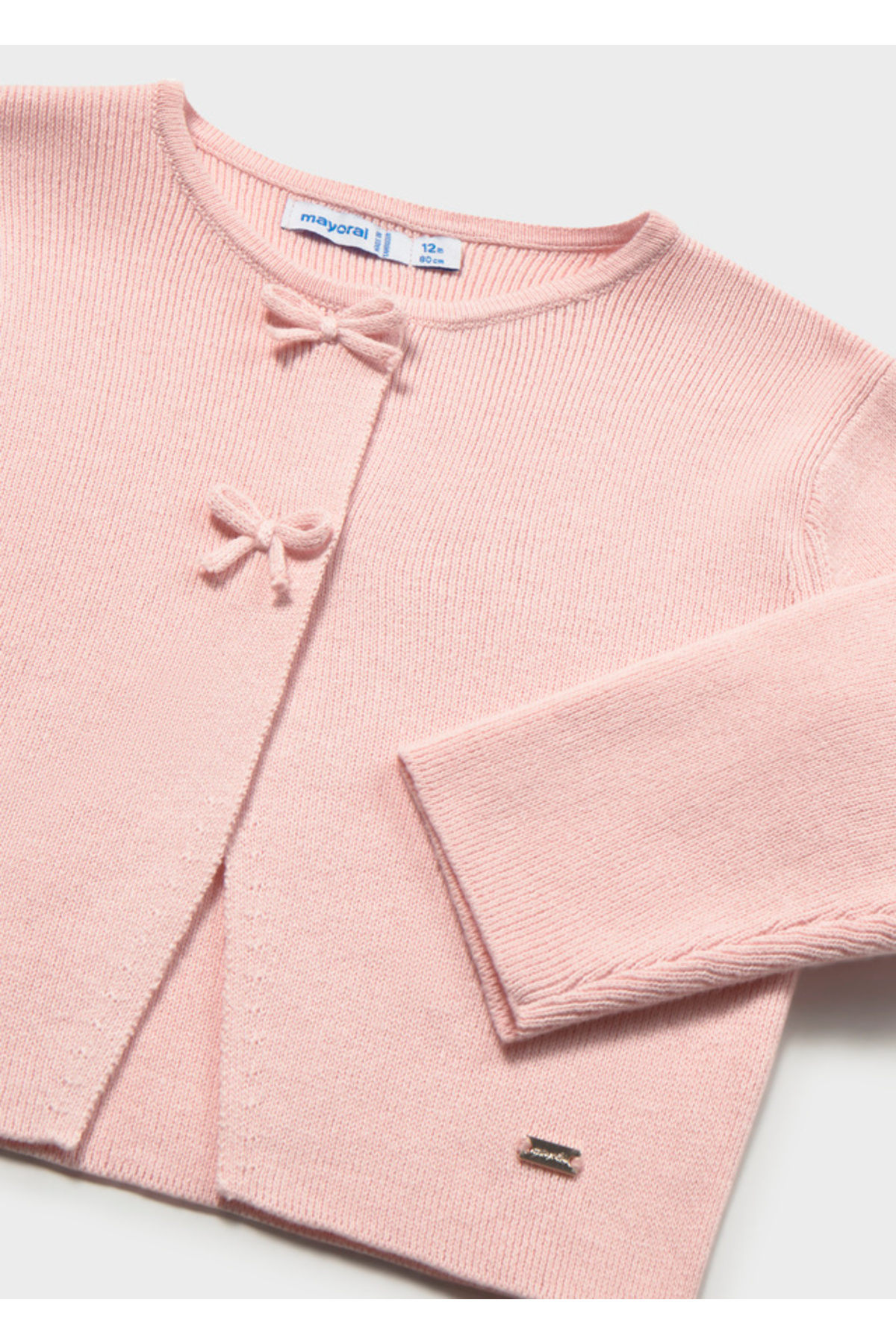 Mayoral Kız Bebek Fiyonklu Örme Hırka 1307 fotoğrafı 3 (önizleme)