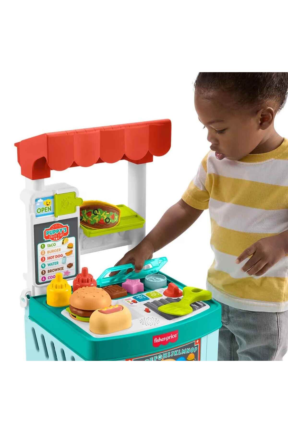 Fisher Price 4in1 Sesli ve Işıklı Eğlen ve Öğren Alışveriş Sepeti Yürüteç JLM95 fotoğrafı 6 (önizleme)