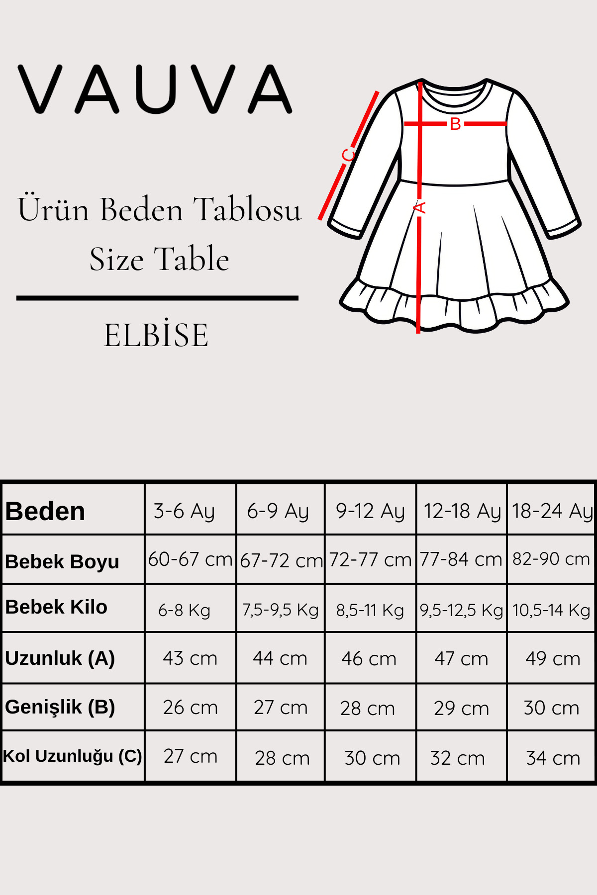 Vauva Bebek Çocuk Elbise Yaka Detaylı Baskılı Bayramlık Poplin Elbise fotoğrafı 6 (önizleme)