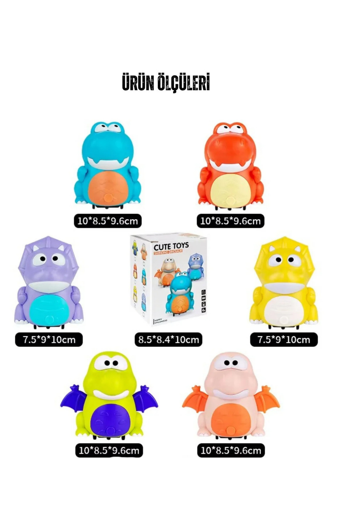 Manyetik Oyuncak Dinozorlar Emekleme Arkadaşı Pilli Yürüyen Mıknatıslı Dinozor