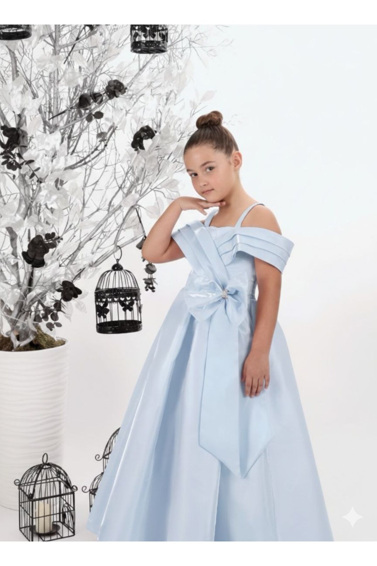 Lidya Kids KIZ ÇOCUK MEZUNİYET ELBİSESİ