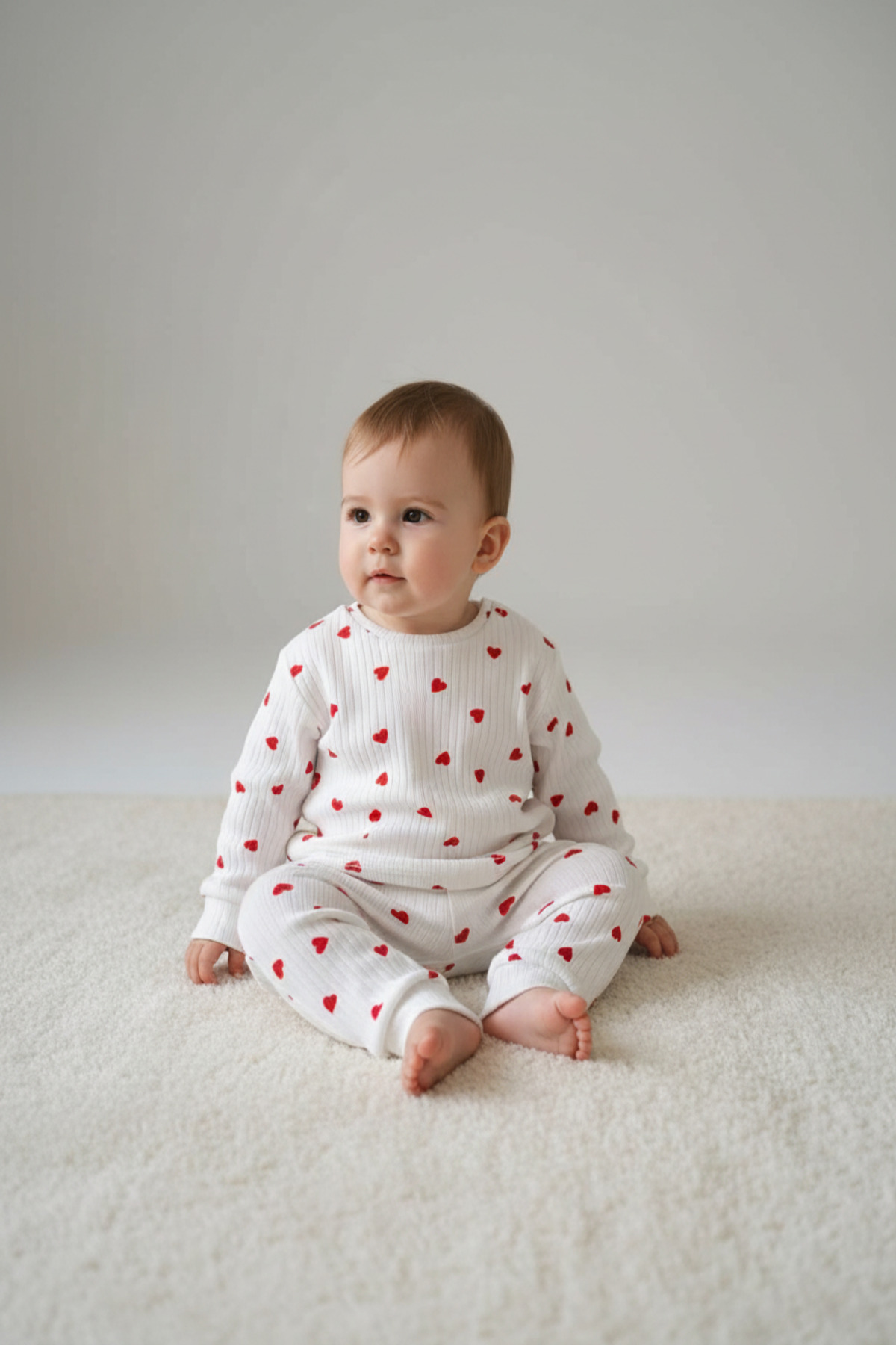 aden kids Raporlu Kumaş Desenli Çocuk Pijama Takımı fotoğrafı 3 (önizleme)