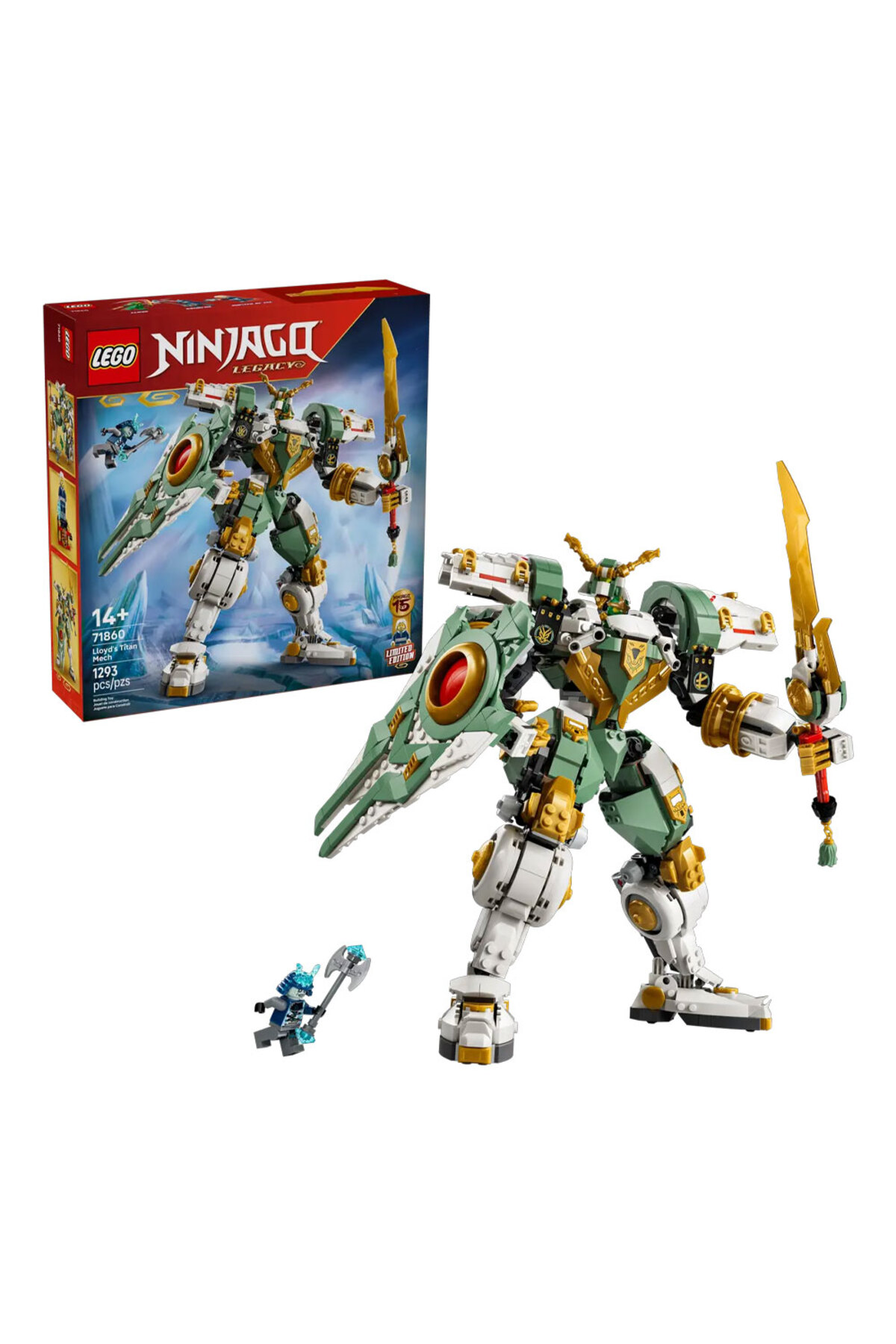 LEGO NINJAGO Lloyd'un Titan Robotu 15. Yıl Dönümü 71860 - Fiyatı