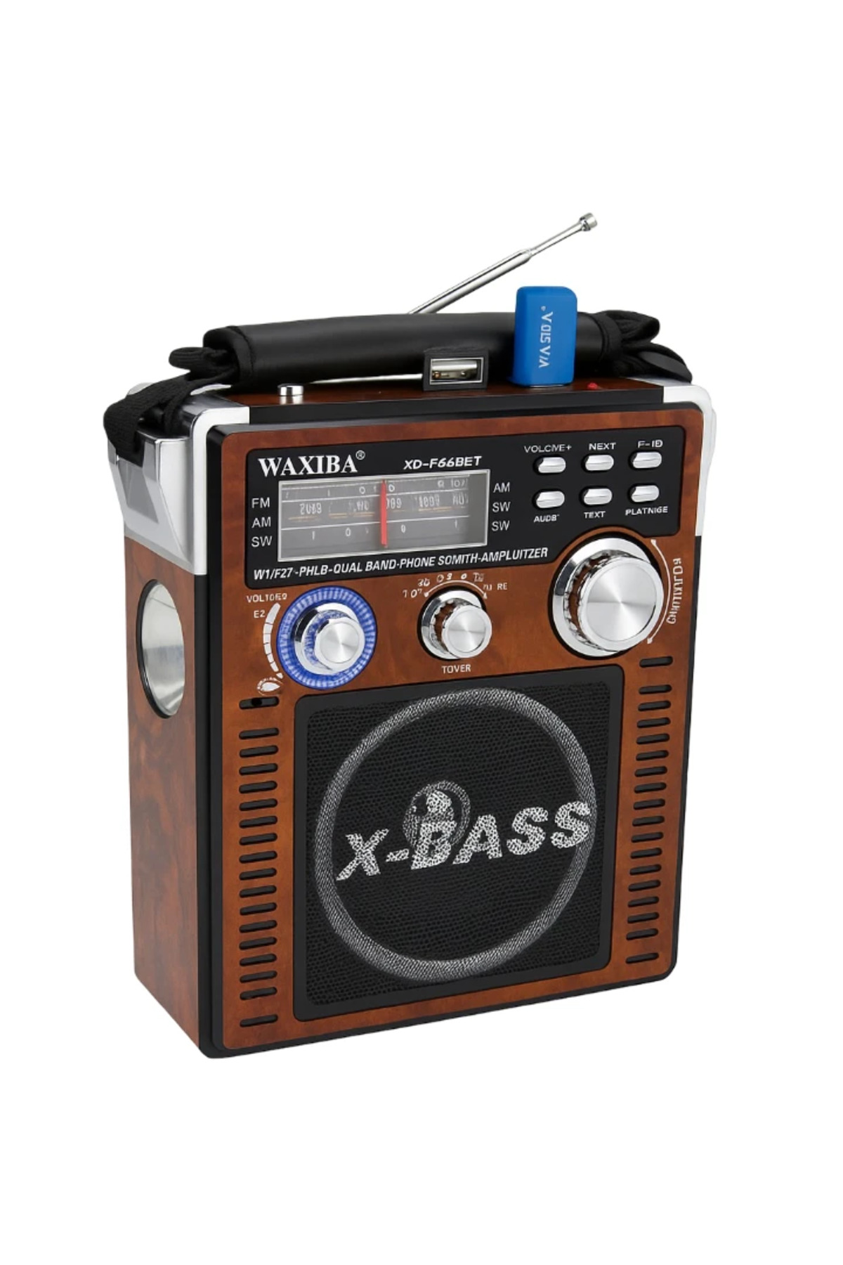 DAB Radio Portable 20hr Play | Retro DAB Radio With Bluetooth | Mains And Battery | Dual Alarms Clock | FM,60 Presets, Headphone Jack | Kitchen Radio | LEMEGA CR9 Black - View #10