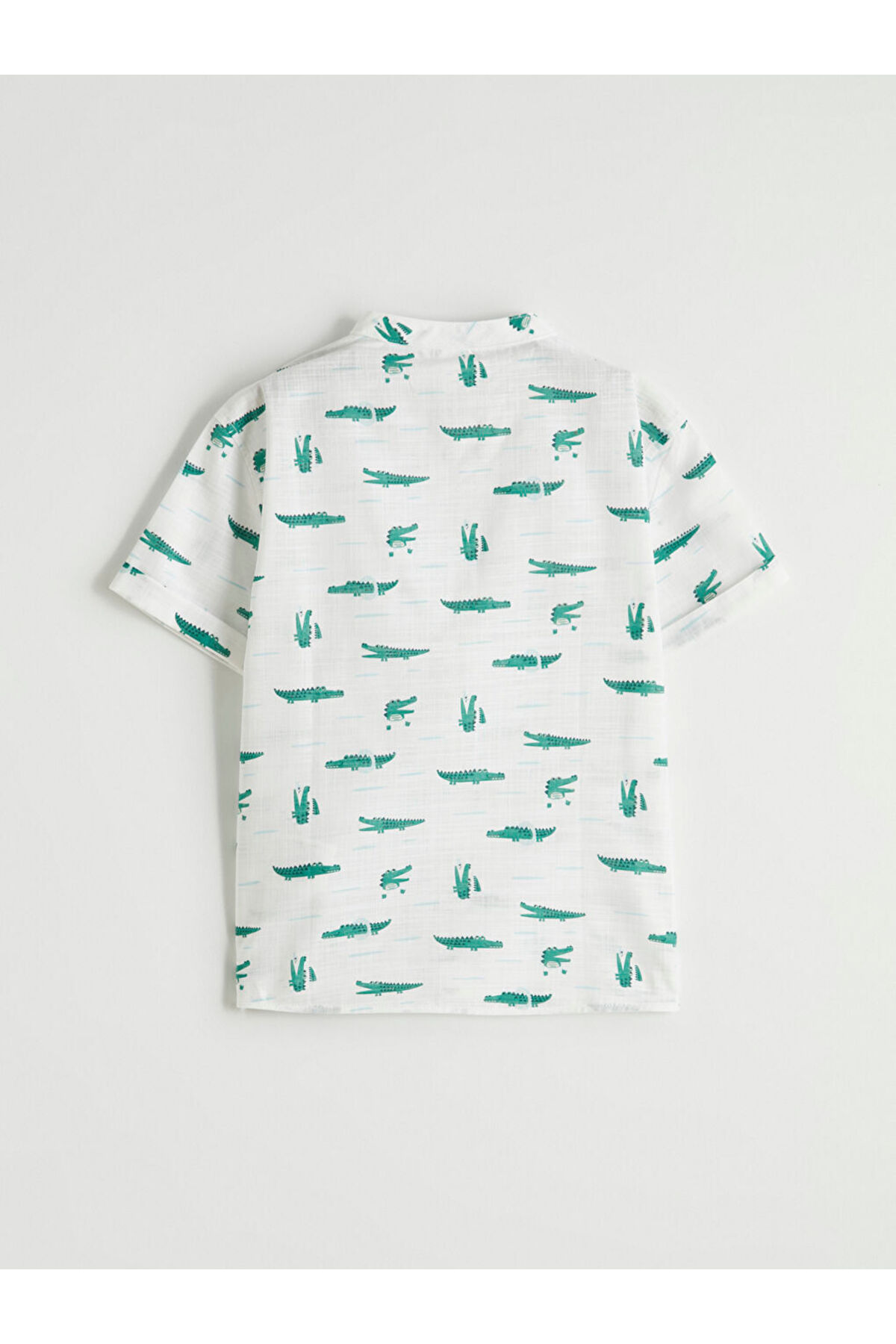 LC Waikiki Beyaz Desenli Erkek Çocuk Gömlek fotoğrafı 3 (önizleme)