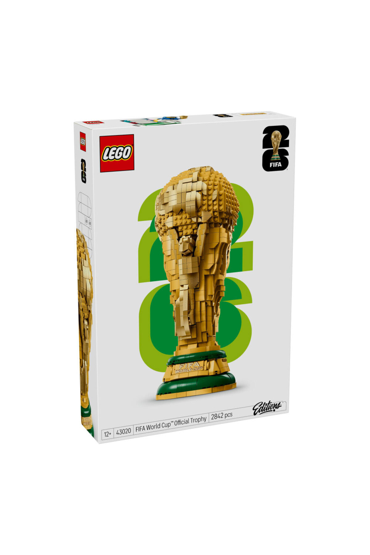 ®Editions FIFA World Cup Official Trophy 43020 - 12+ Toy Making Set (2842 Pieces)