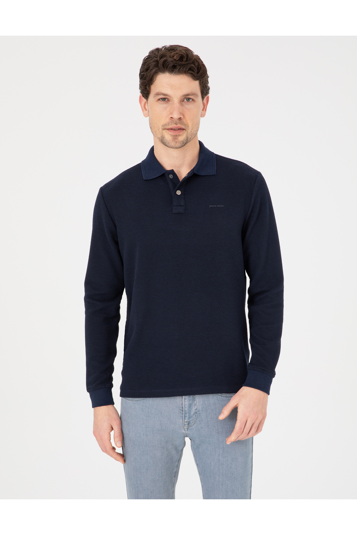 Pierre Cardin Lacivert Regular Fit Sweatshirt 50311657-VR033