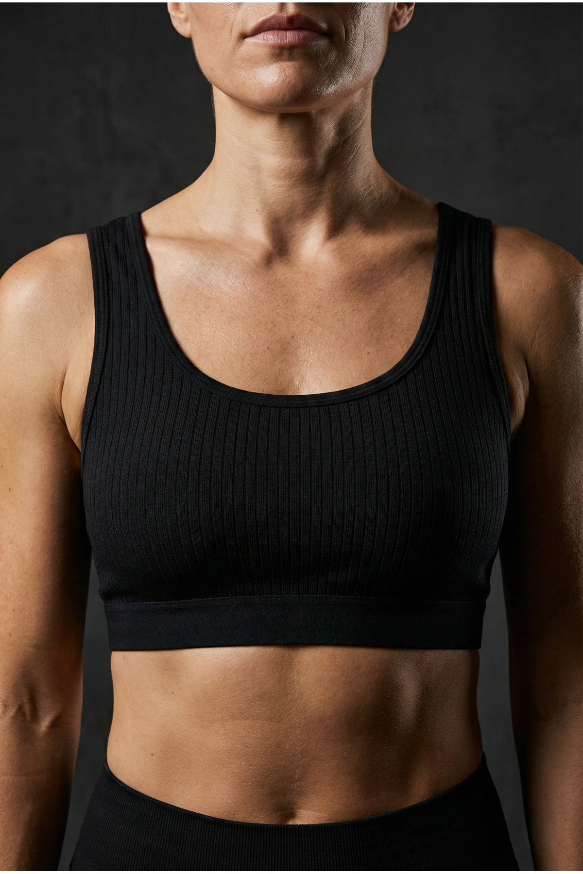 2'li Paket Fitilli Bralet Büstiyer Esnek Seamless Sütyen Günlük Spor Crop Top — görsel 2