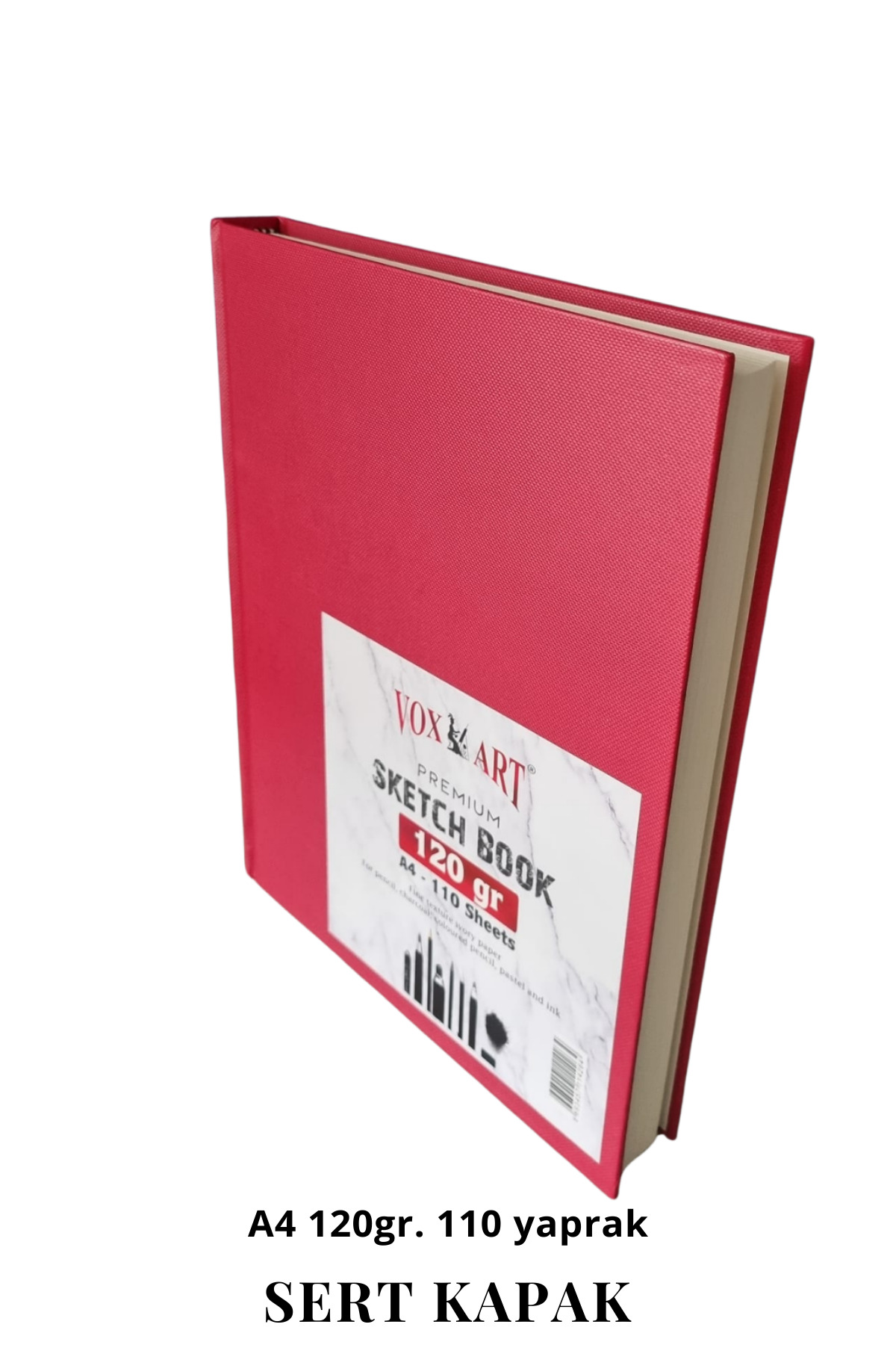 Vox Art Sert Kapak Eskiz Çizim Defteri- A4 120gr. 110 yaprak