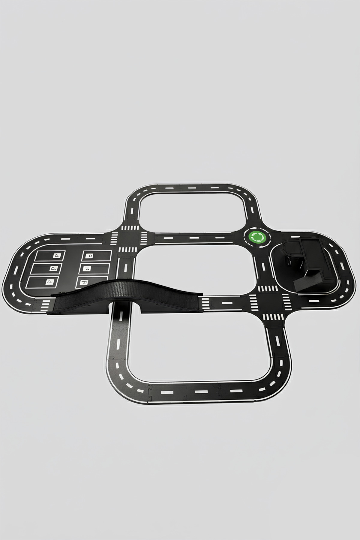 kutuTR Ahşap Oyuncak Araba Garajı ve Yarış Parkuru Seti – Kişiselleştirilebilir İsimlik Hediyeli fotoğrafı 5 (önizleme)