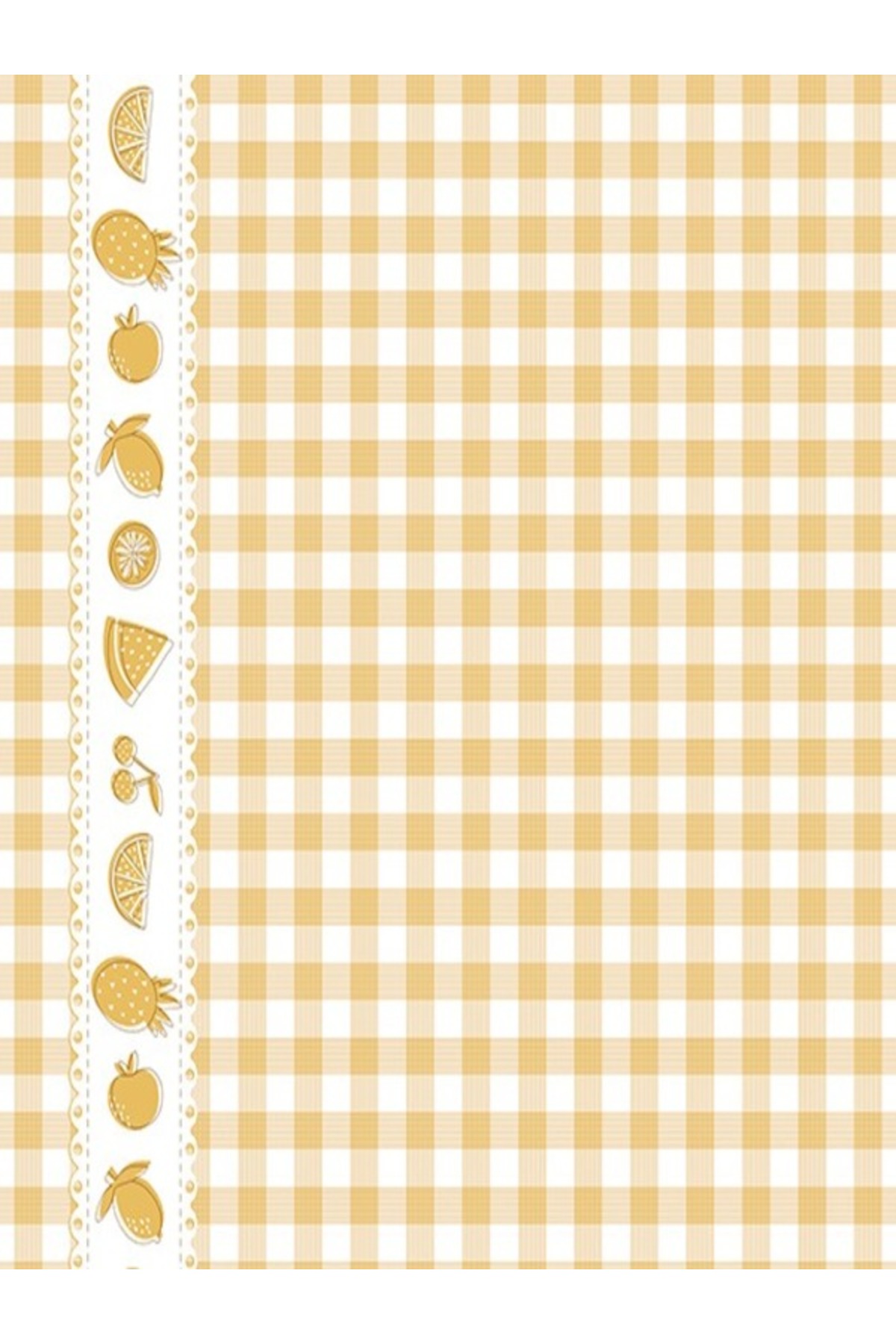 New Pattern Lined Wipeable Hygienic Square Plaid Curb Pattern Linoleum Pvc Tablecloth Blue