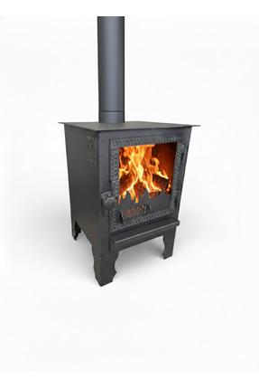 Nurak Kuzine Soba Odun Yakıtlı Şömine Soba - Odunlu Zigana