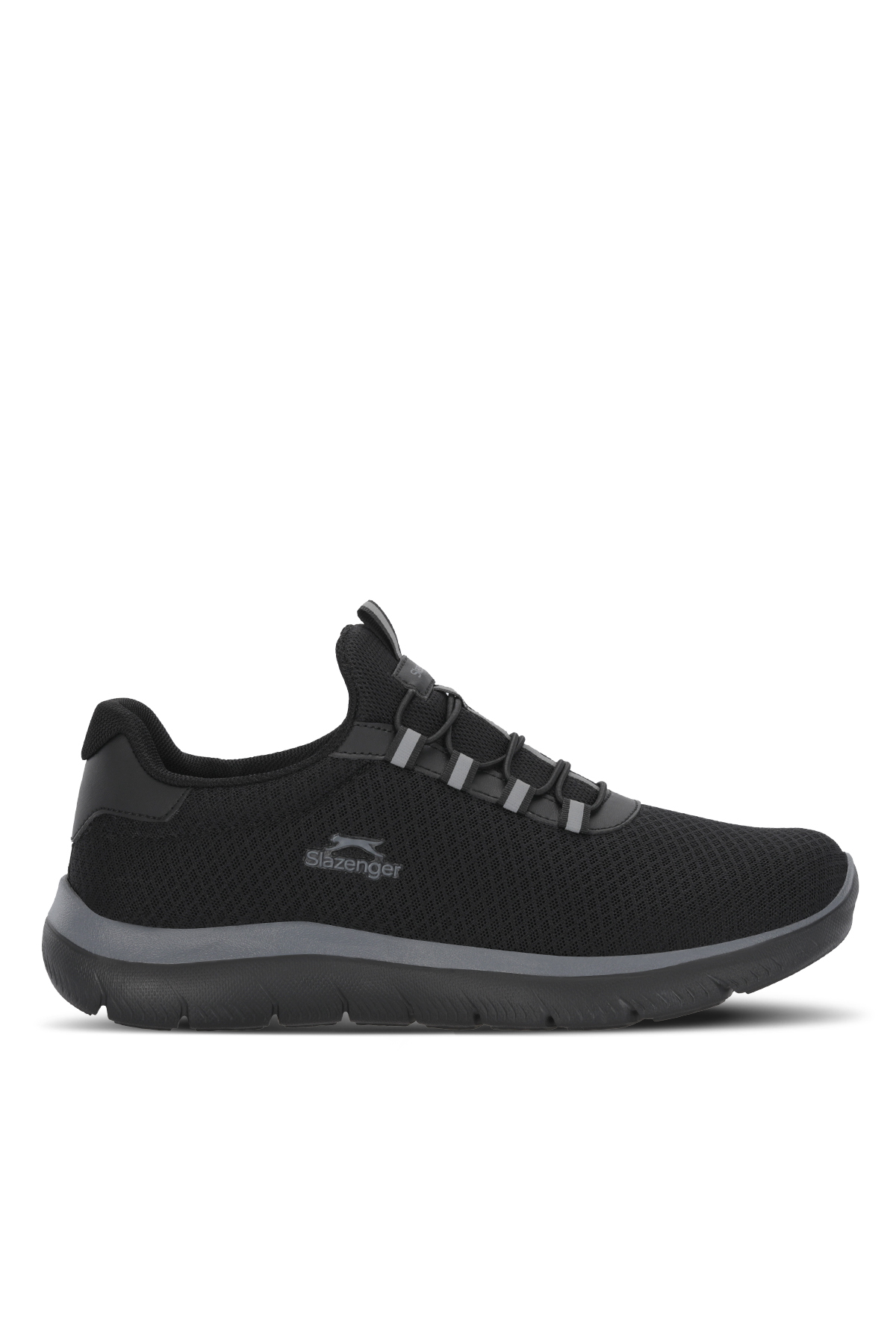 Slazenger FOREIGN M Erkek Siyah / Siyah Koşu & Yürüyüş Spor Ayakkabısı