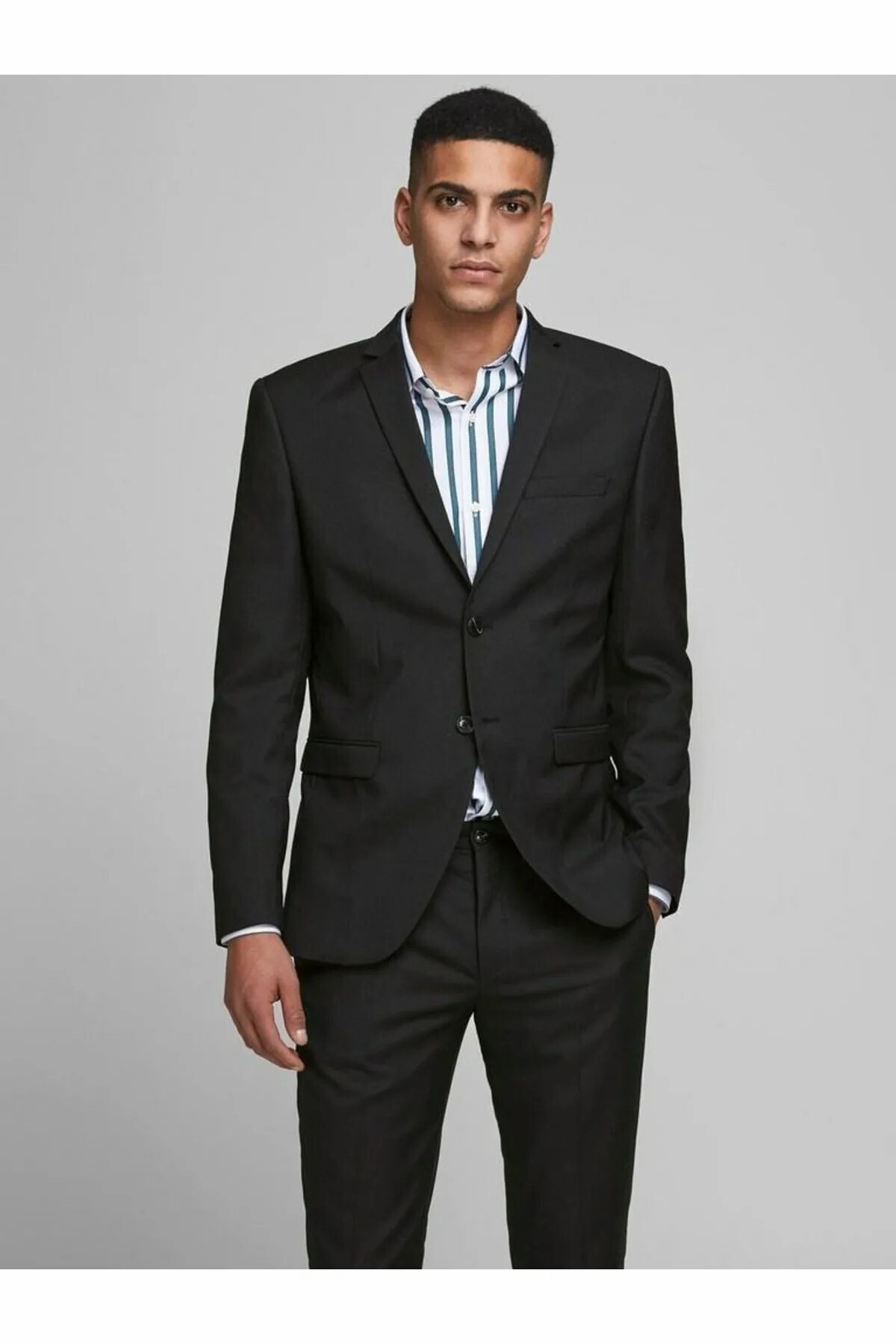 لباس مجلسی مردانه مشکی Jprsolaris مدل 12148166-مشکی جک اند جونز لباس Jack & Jones