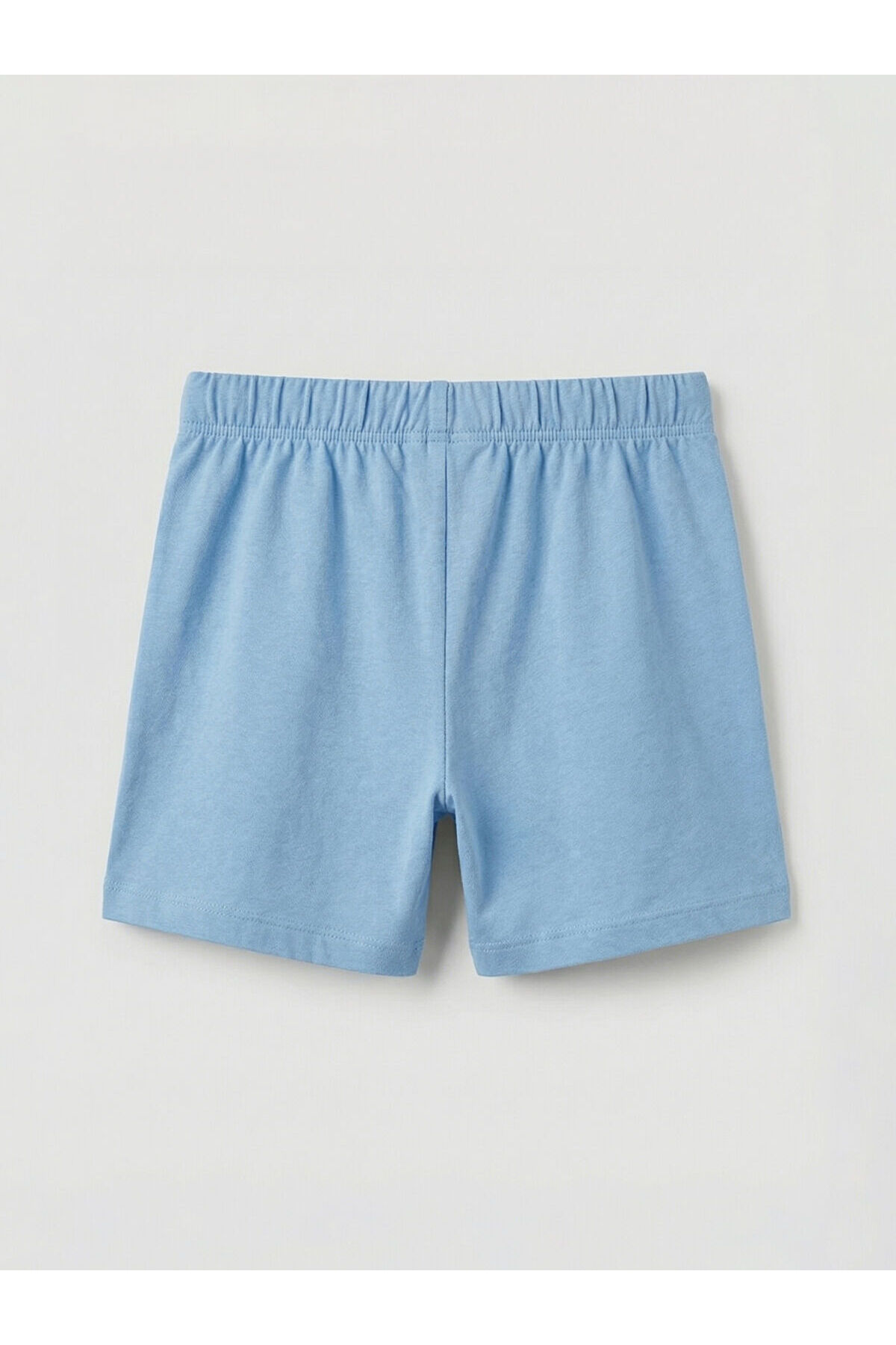 LC Waikiki Nevaa Collection Mavi Fiyonk Baskılı Kız Çocuk Tişört ve Şort fotoğrafı 5 (önizleme)