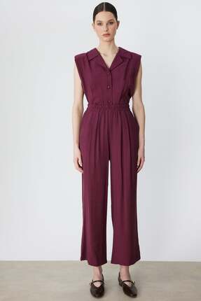 ON Pileli Bol Paça Yan Cepli Pantolon