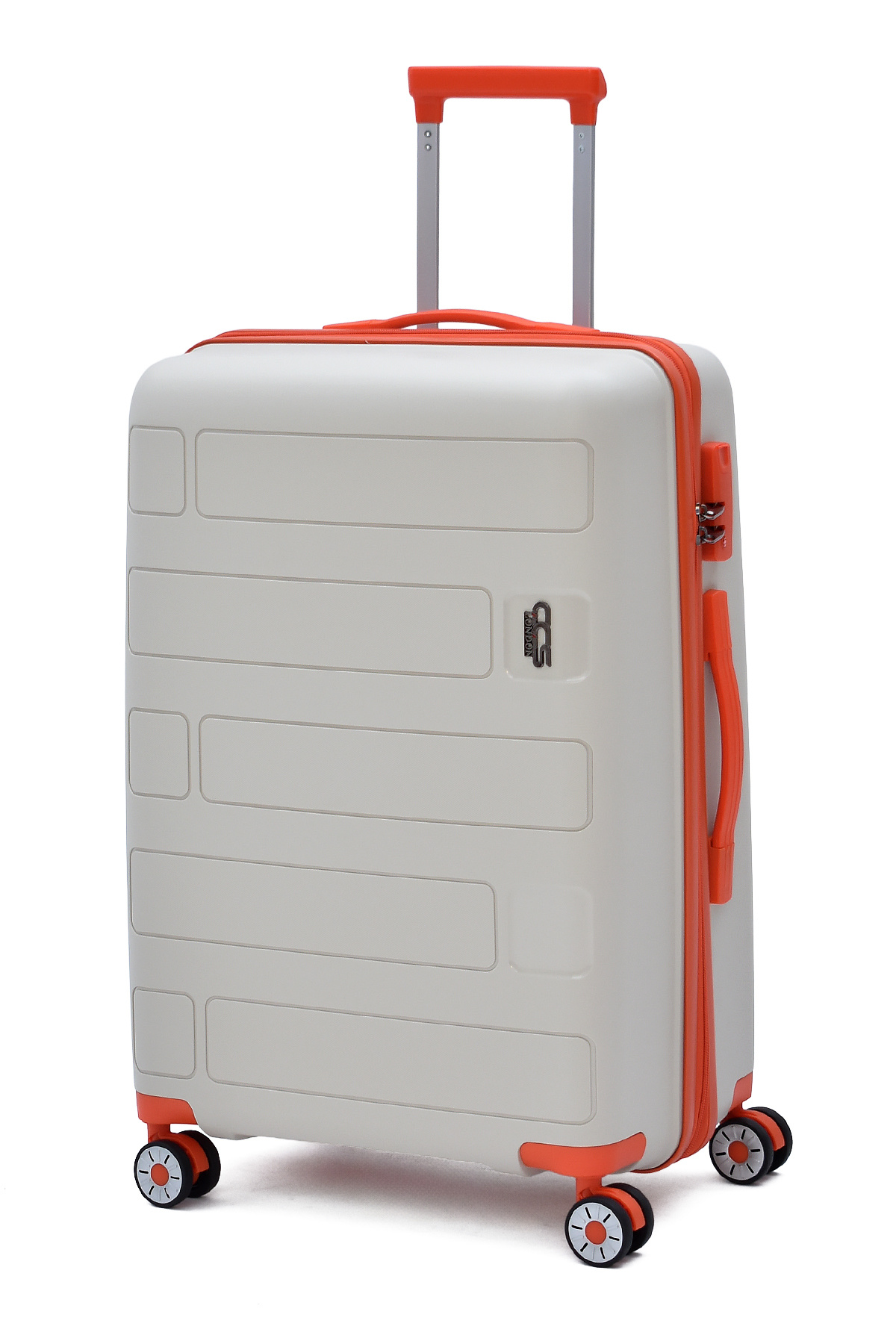 Polypropylene Unbreakable Medium Suitcase – Shockproof Travel Suitcase with Quiet Wheels 5236