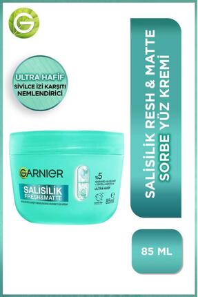Garnier Salisilik Fresh & Matte SİVİLCE İzi Karşıtı Nemlendirici Sorbe Yüz Kr...