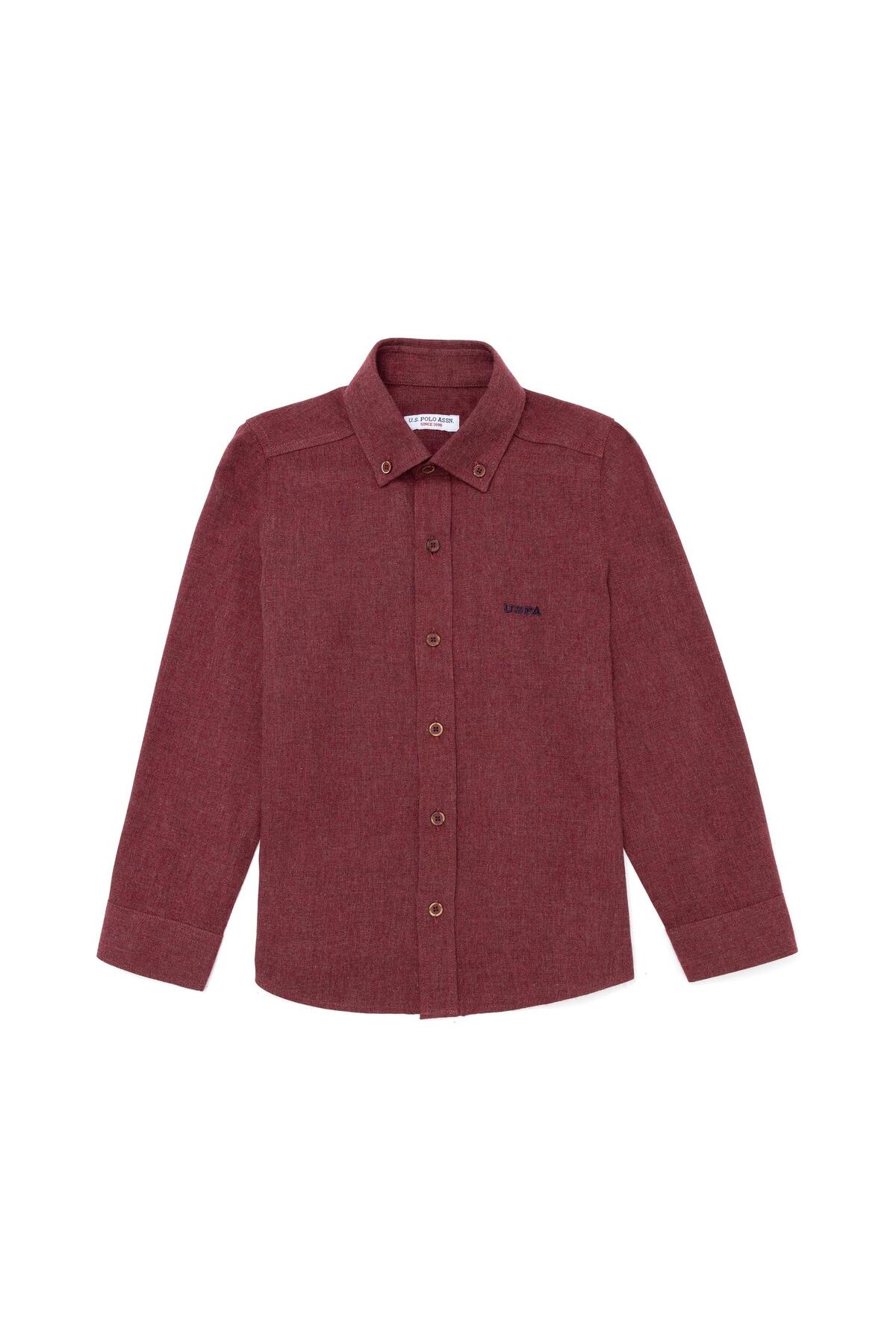 U.S. Polo Assn. یو اس پلو Erkek Çocuk Yeşil Uzun Kollu Gömlek Yeni Sezon — سبز G083SZ004.000.1564515