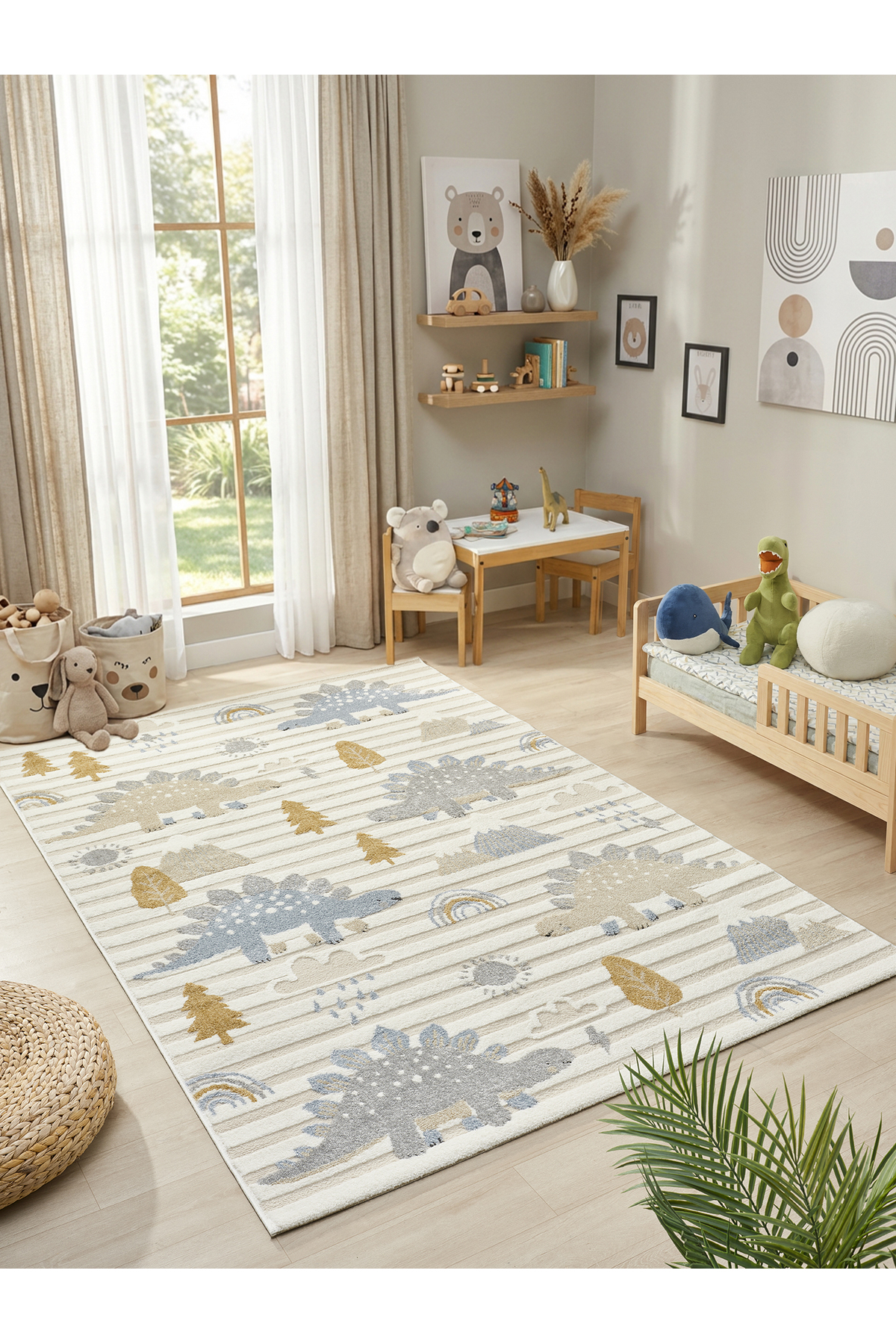 Step Premium Children's Rug Baby Girl Boy Room Children's Room Young Room Rug Play Mat