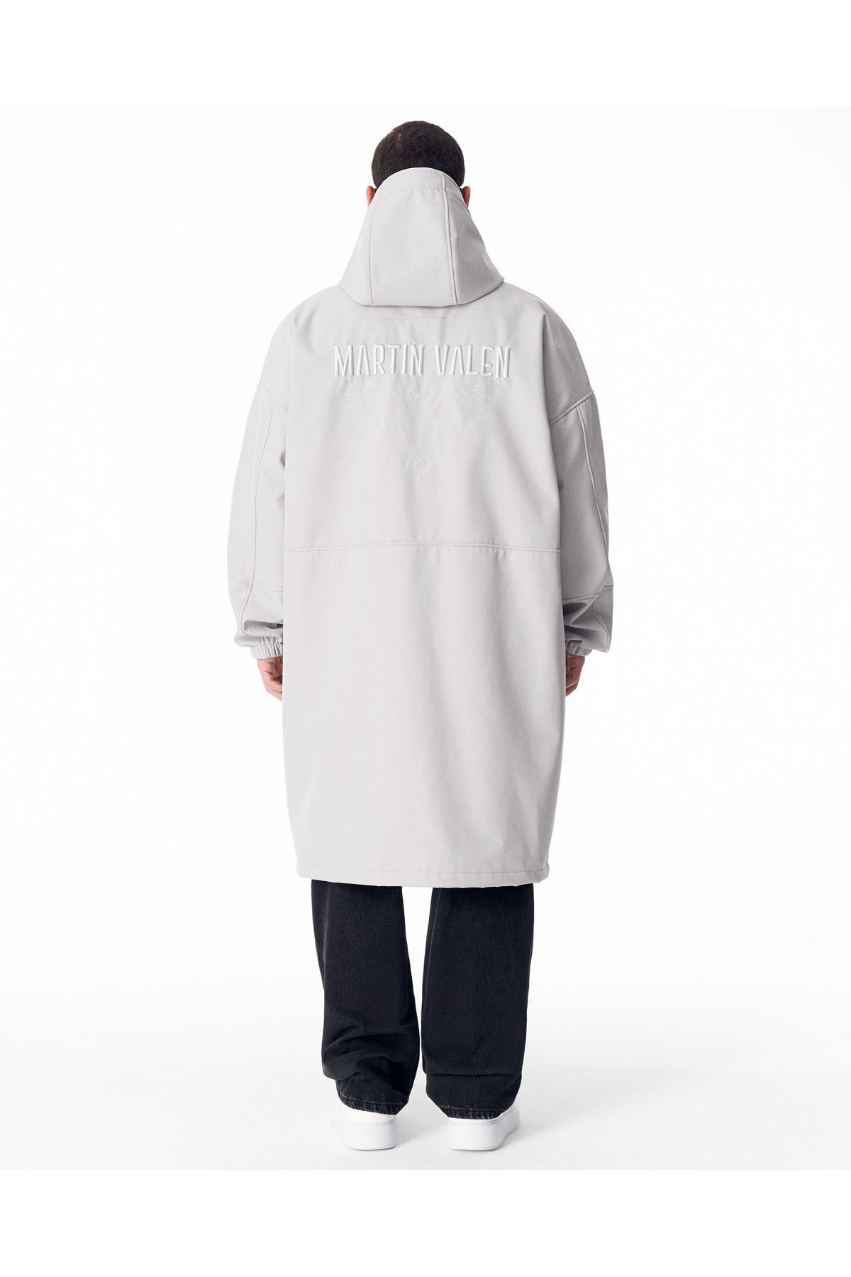 ژاکت بلند مردانه Softshell خاکستری ضد آب — خاکستری OUT3501-gri — تصویر 6 از 8