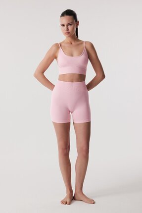 Oishii Rei PushUp Şekillendirici Mini Şort Dusty Pink