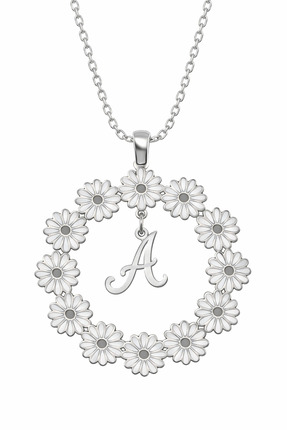 Shiny Jewellery Papatya Özel İsimli Kolye Kişiye Özel Tasarım 3 Renk Seçenek ...