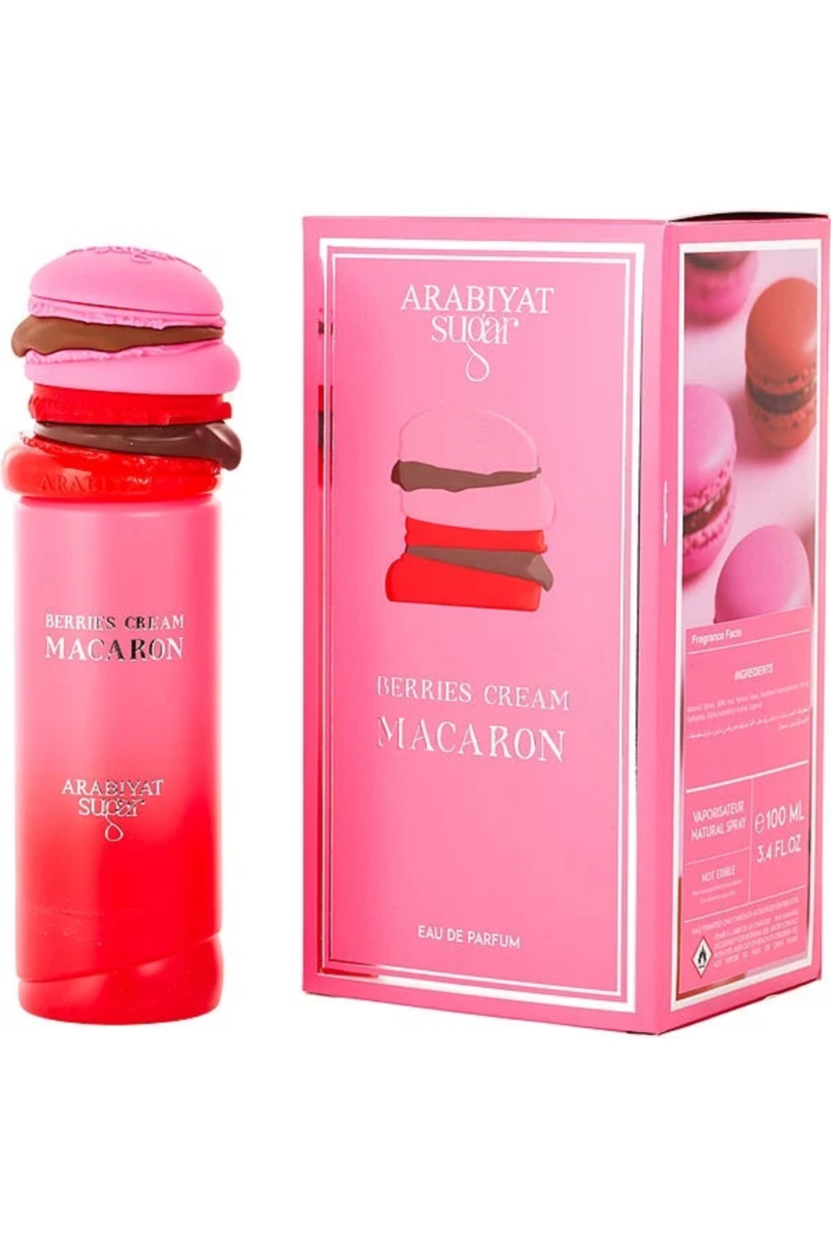 Arabiyat Sugar Ovocná smetana Macaron, Eau de Parfum, pro ženy, 100 ml