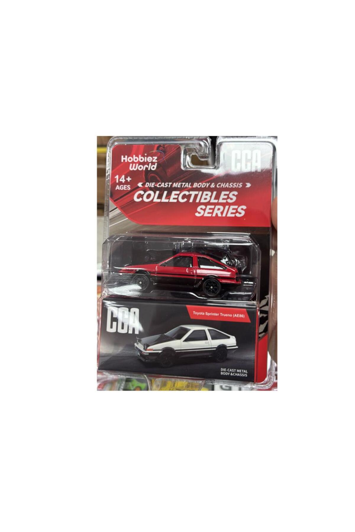 CCA Collectibles Series Toyota Sprinter Trueno (AE86) Kırmızı