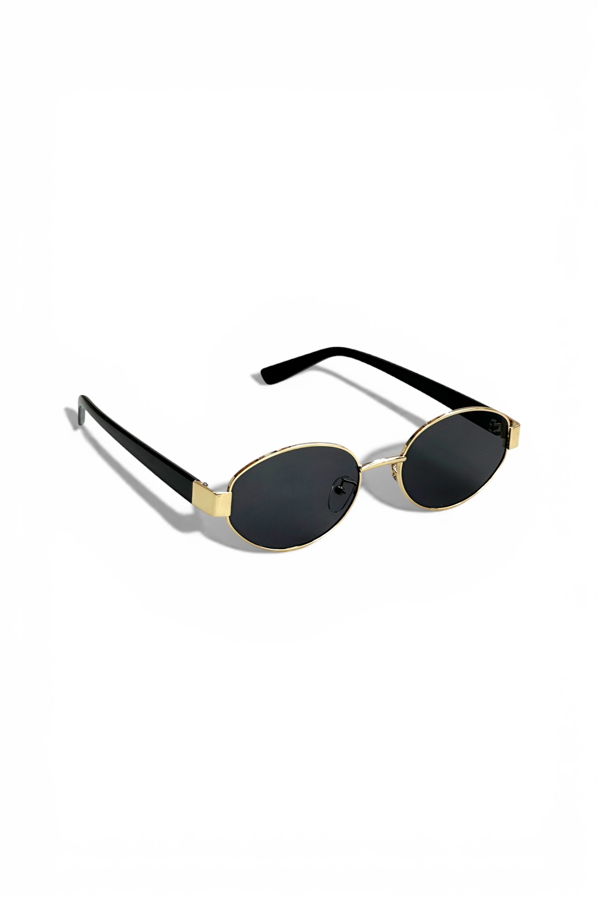 REN EYEWEAR Select Frame MIREVA Metal Oval Kadın Güneş Gözlüğü | Gold Çerçeve UV400 Korumalı görsel 5