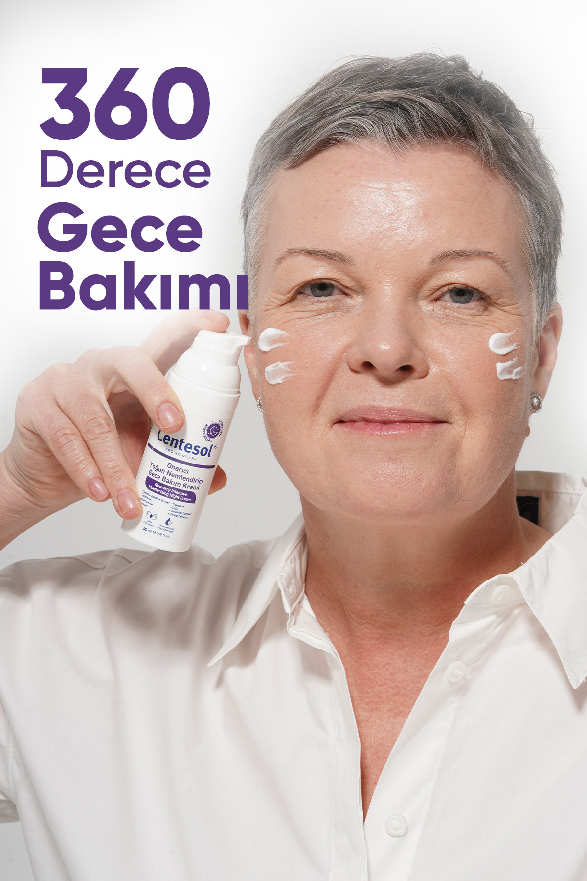 Onarıcı Yoğun Nemlendirici Gece Bakım Kremi Bariyer Güçlendirici Besleyici Tüm Cilt Tipleri 50 ML — 8682644280684 — تصویر 5 از 10