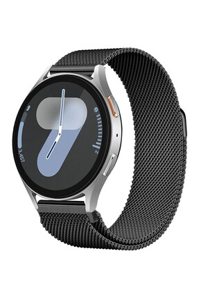 SilverCars Galaxy Watch 6 / 5 / 4 FE Uyumlu Manyetik Milanese Metal Kordon 40...