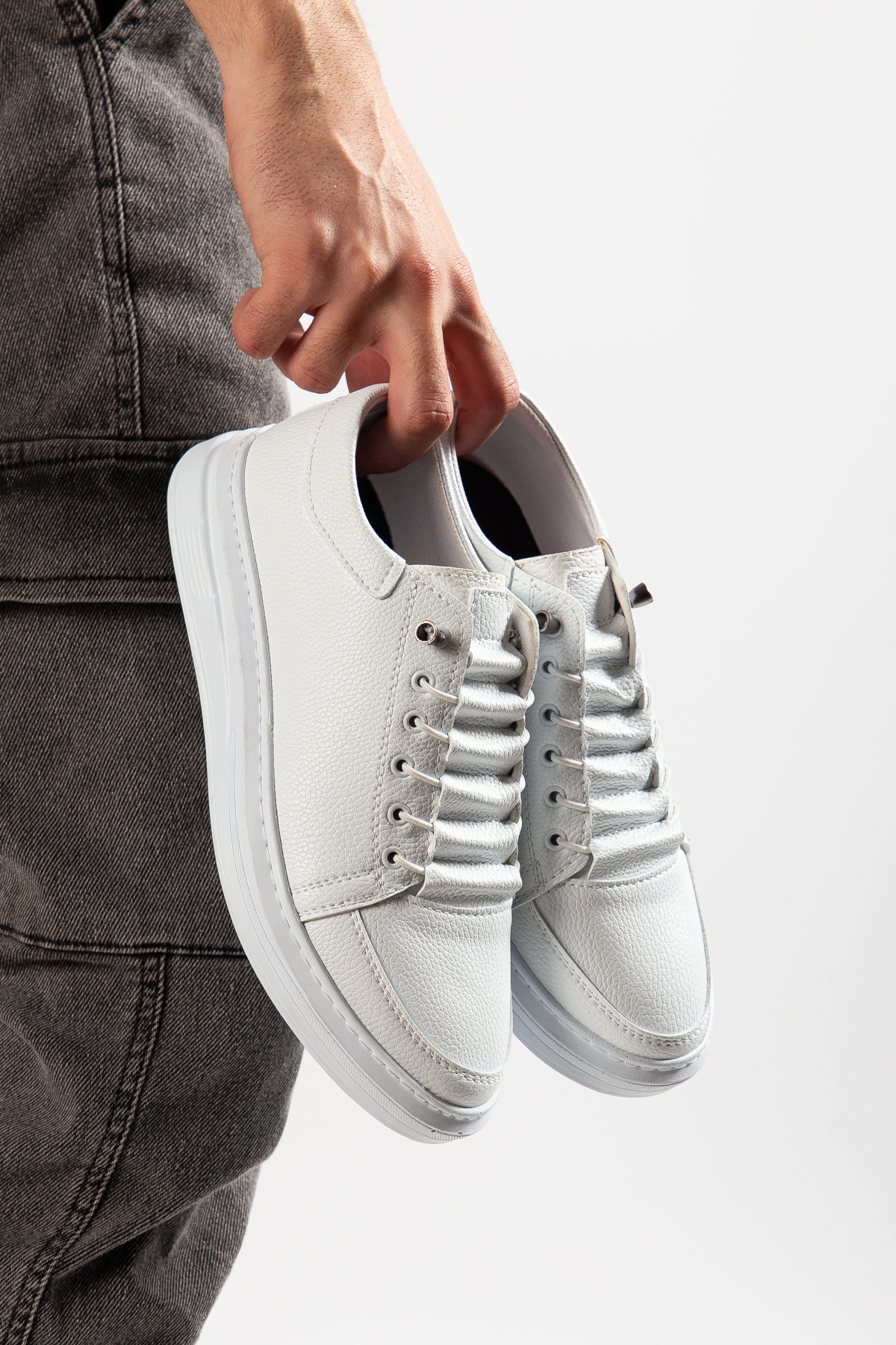 CALVORO  Erkek Günlük Hafif Poli Dikişli Taban Yürüyüş Garantili Spor AYAKKABI