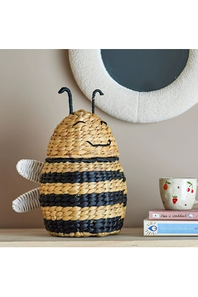 ETERNAL SUNSHINE Ürün Başlığı Doğal Su Sümbülü Arı Tasarımlı Organizer & Deko...