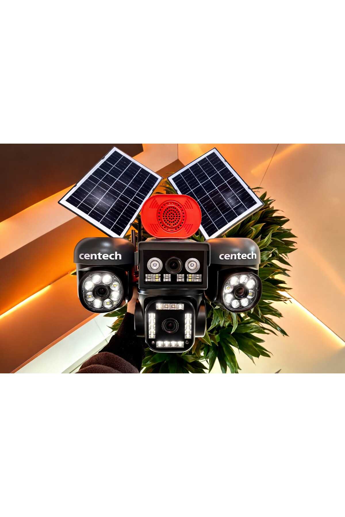 Avenir CenTECH PREMİUM 4 Kameralı 3 Motorlu ptz 1 Sabit E SİM