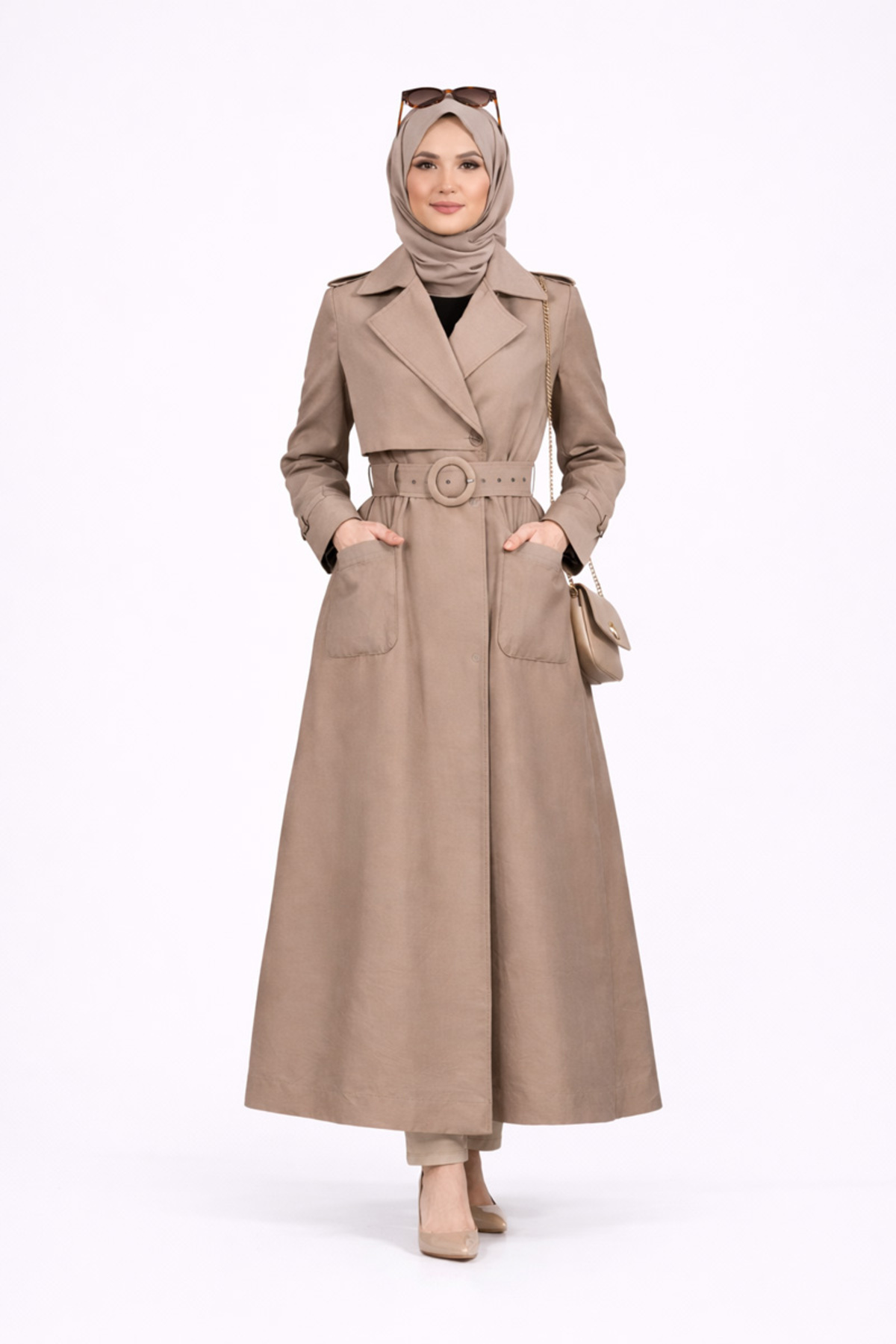レディースSHOP~MANEMANE~ MASSİMO DONNA W-26-814 TRENÇKOT - Fiyatı, Yorumları
