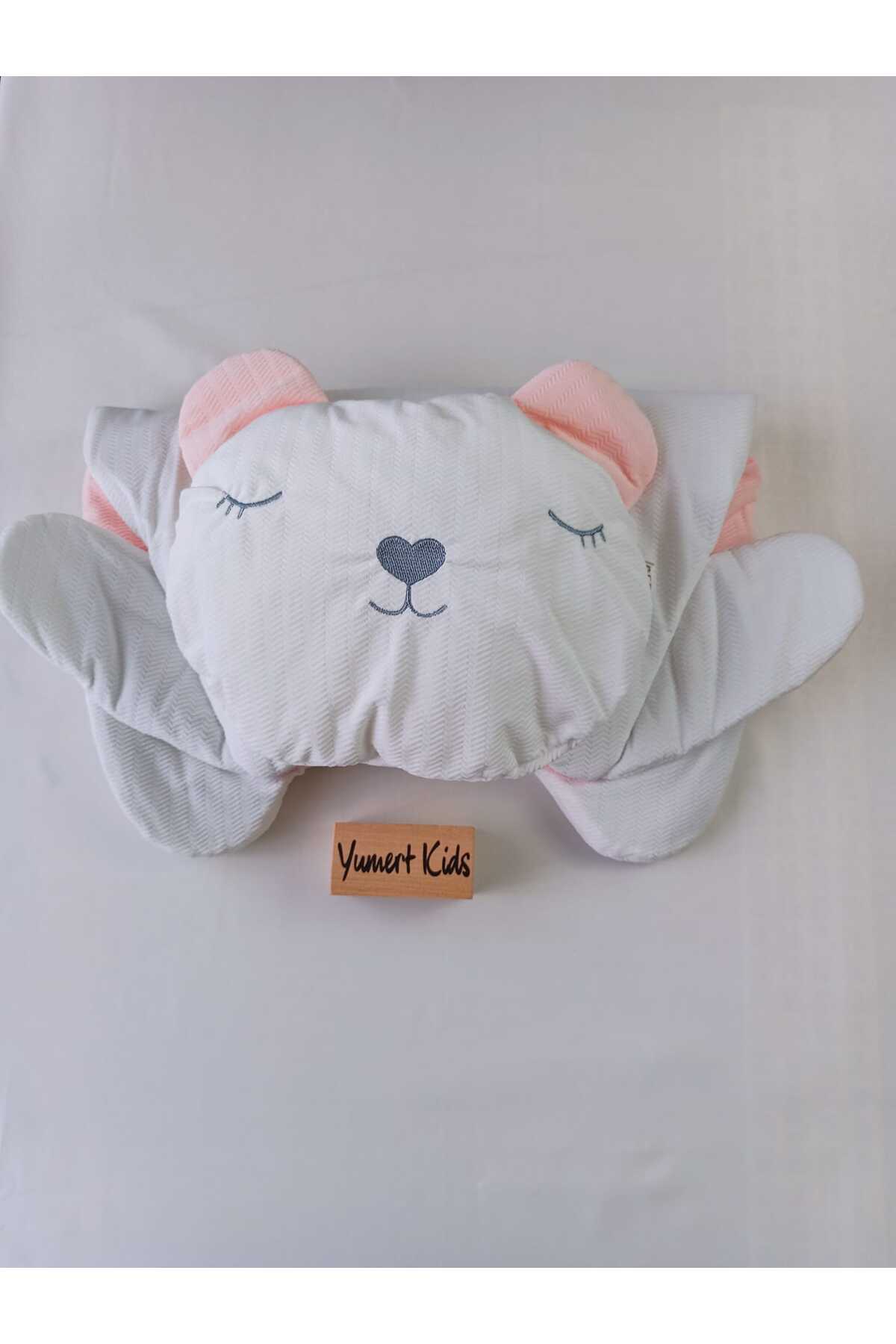 Bebitof Unisex Ayıcık Figürlü Jakarlı Lüks Alt Açma Seti - 0-12 Ay Bebek Alt Açma Minderi Matı fotoğrafı 3 (önizleme)