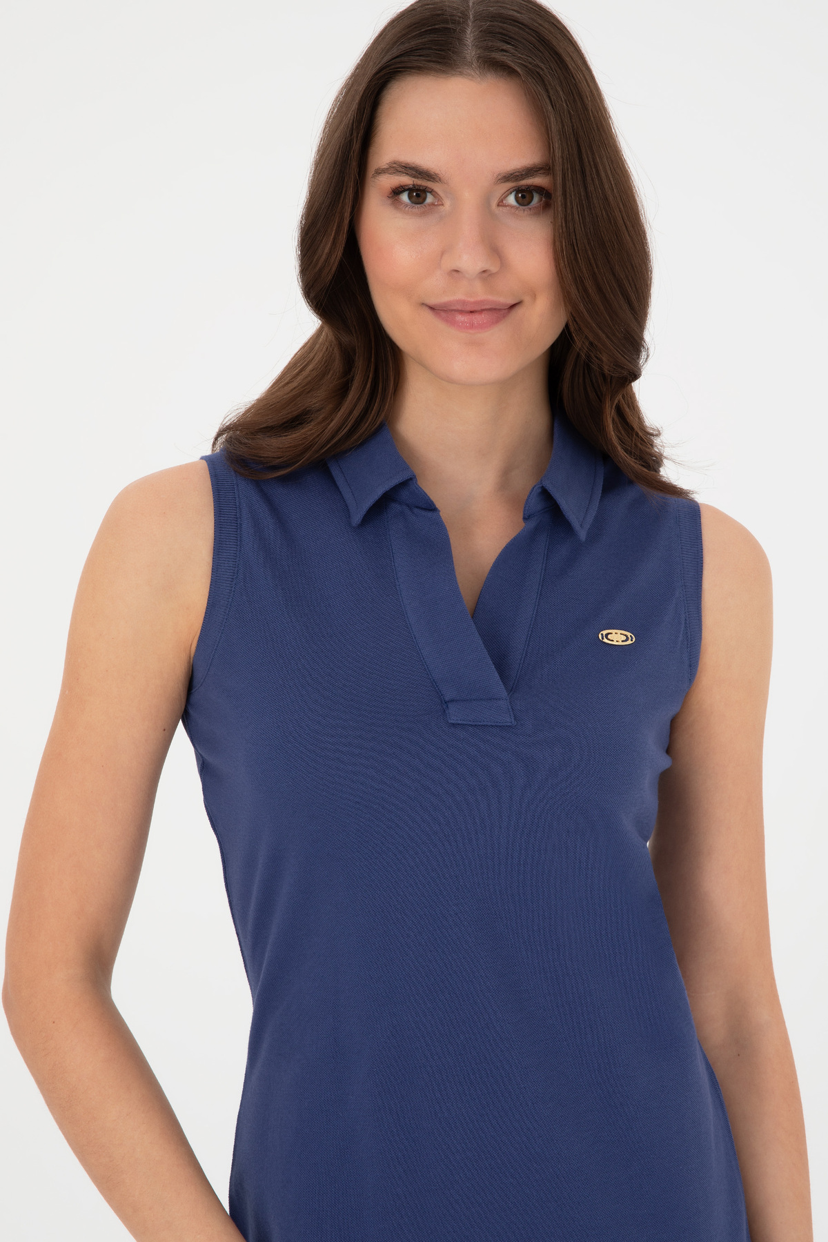 U.S. Polo Assn.  Kadın Açık Lacivert Örme Elbise 50319996-VR059 - Görsel 2