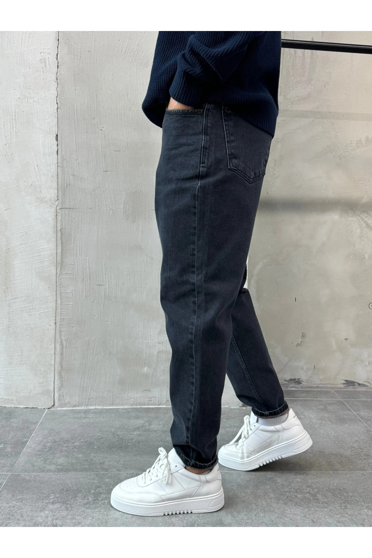 DIFRANSEL JEANS Erkek Trend Fit Rahat Kalıp Boyfriend Pantolon görsel 2