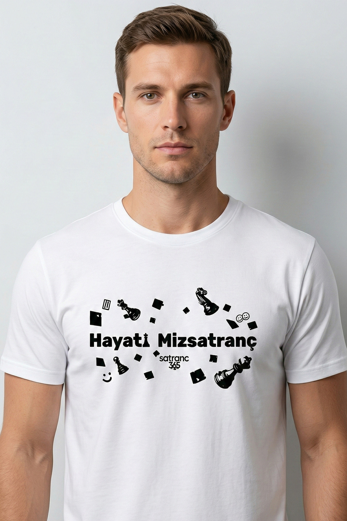 Hayatımızsatranç x Satranç365 Tişört resmi