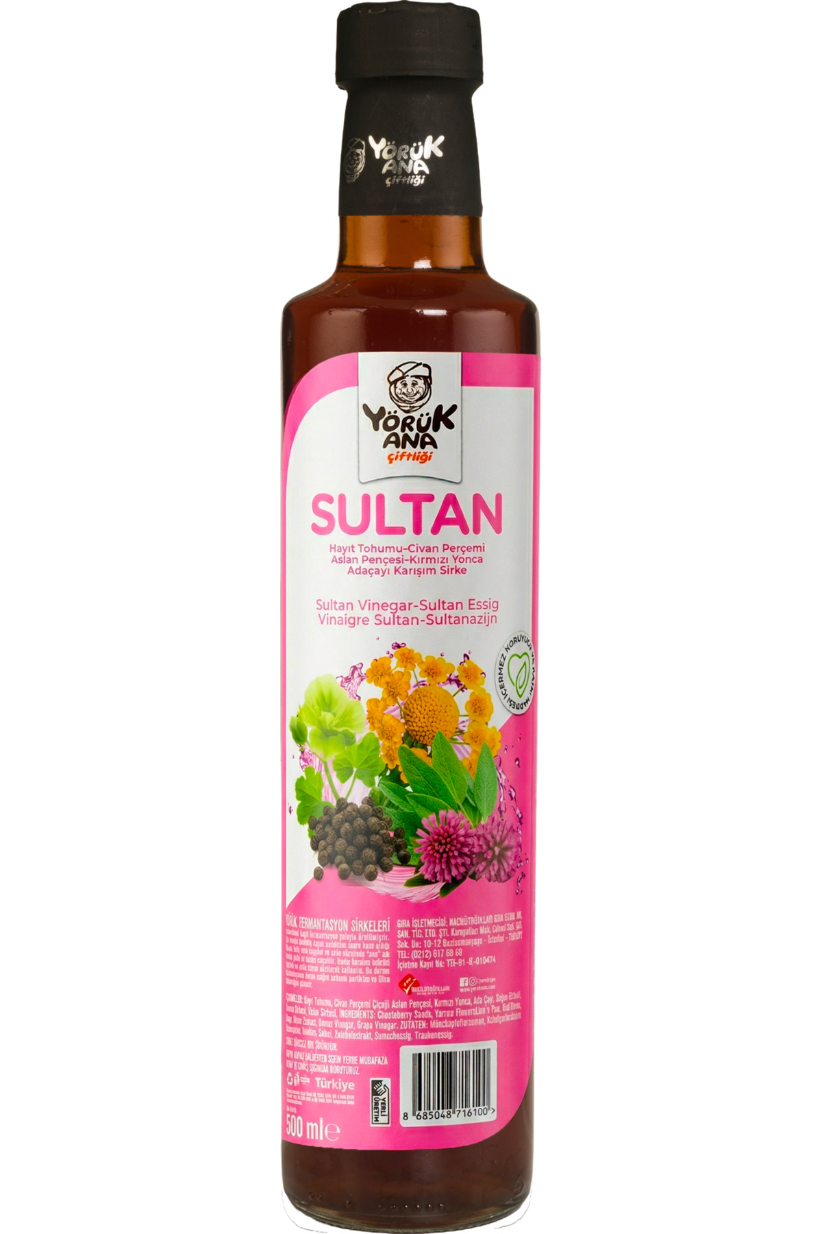 Yörük Ana SULTAN SİRKESİ 500 ML - Fiyatı, Yorumları
