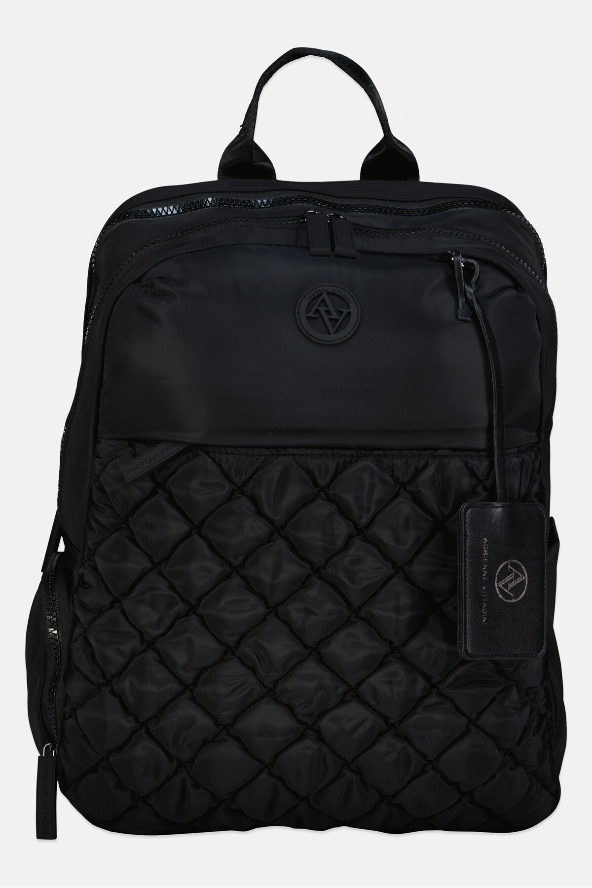 Adrienne Vittadini Women Brand Logo Backpack, Black- Trendyol Adrienne Vittadini Women Brand Logo Backpack, Black- Trendyol