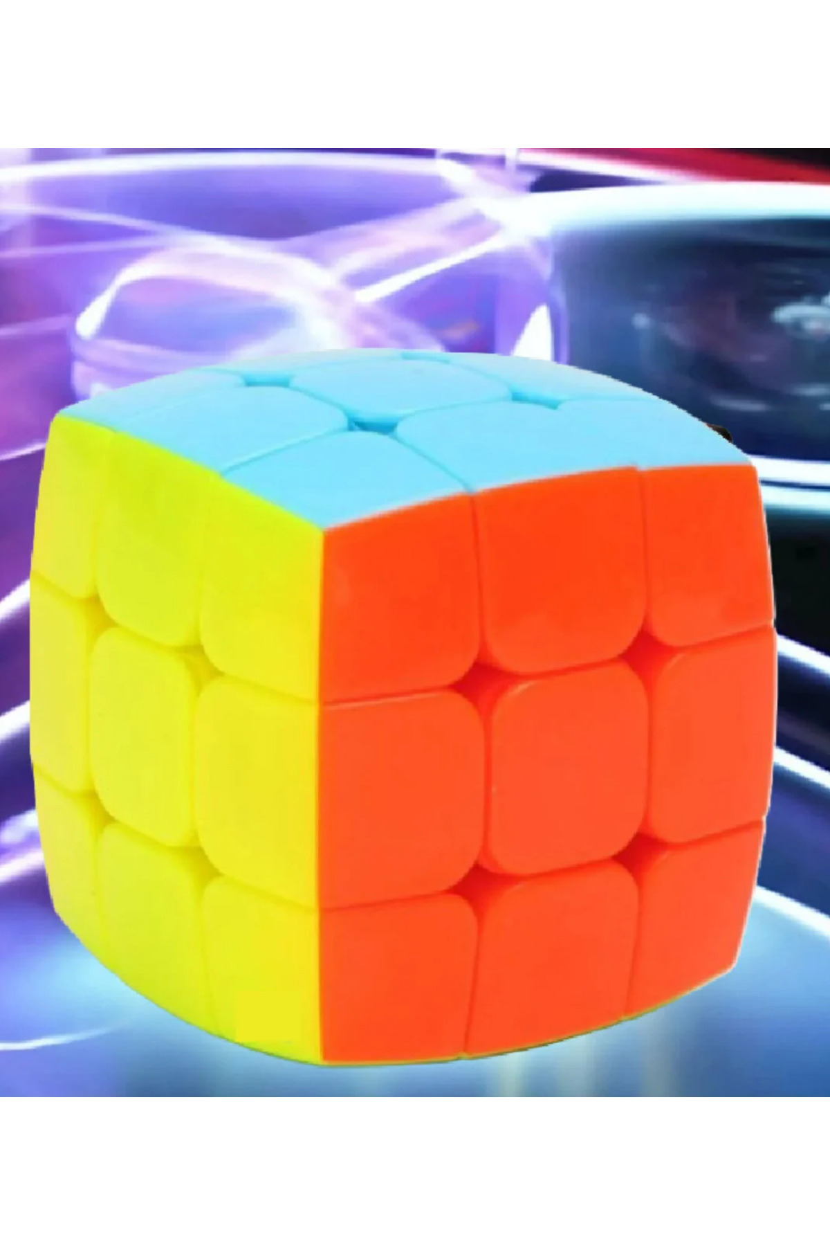 Eğimli Profesyonel Speed Küp 3x3 Rubik Küp Zeka Küpü Kaliteli Sabır Küp