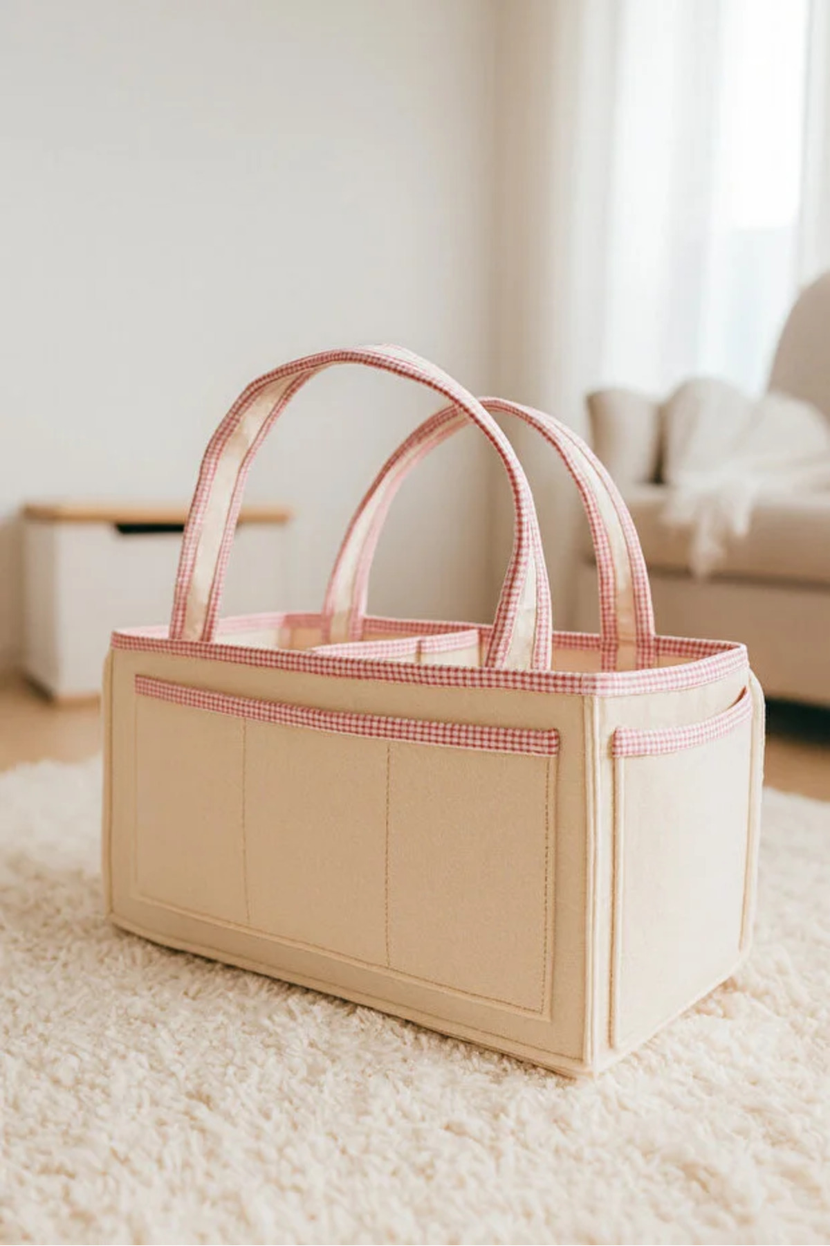 Felt Mother Baby Care Bag Newborn Organizer Organizer