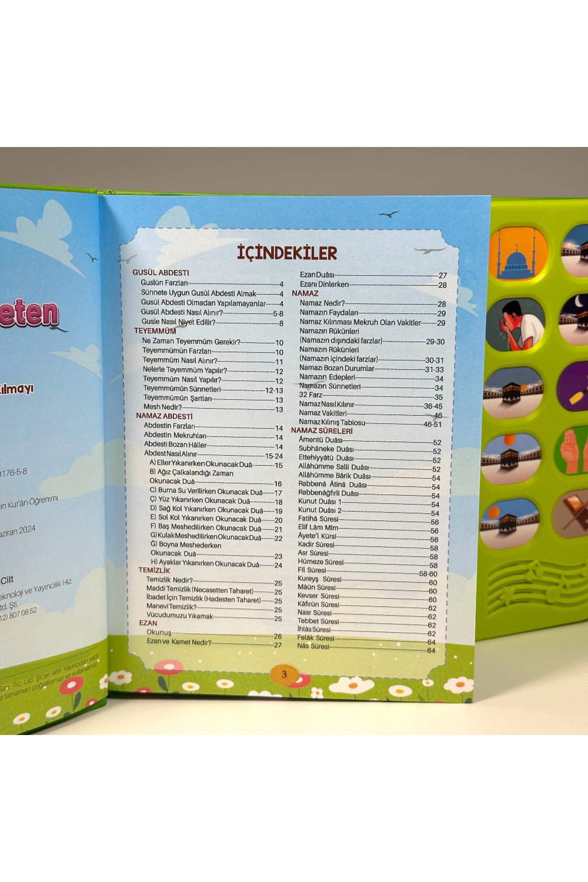 Zey-Al Sesli Namaz Öğreten Kitap | Çocuklar İçin Cihazlı ve Resimli Namaz Eğitimi fotoğrafı 5 (önizleme)