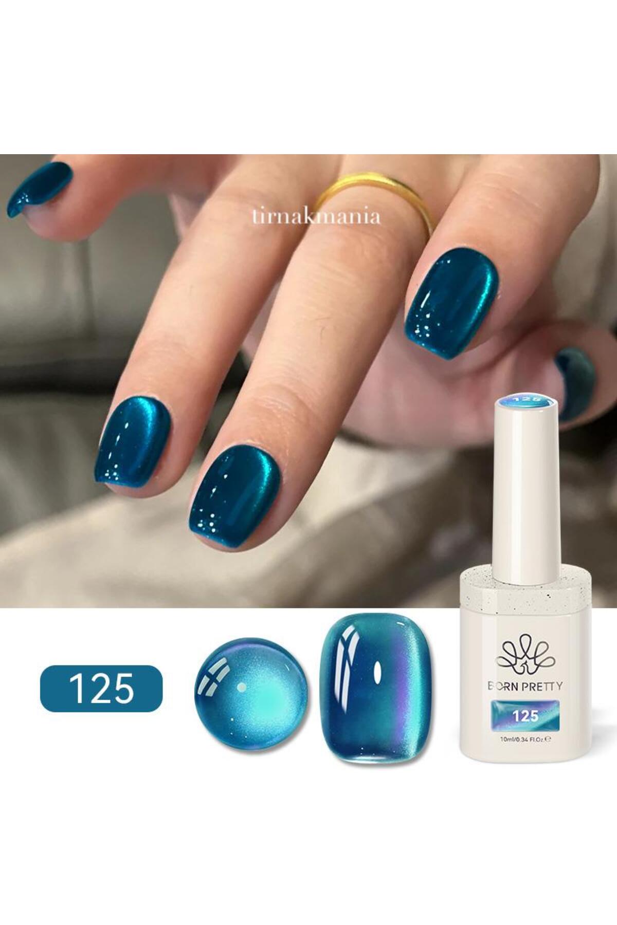 PRO TERRA 10ml HEMA / TPO Free Colorful Kedi Gözü kalıcı oje 125 (62660)