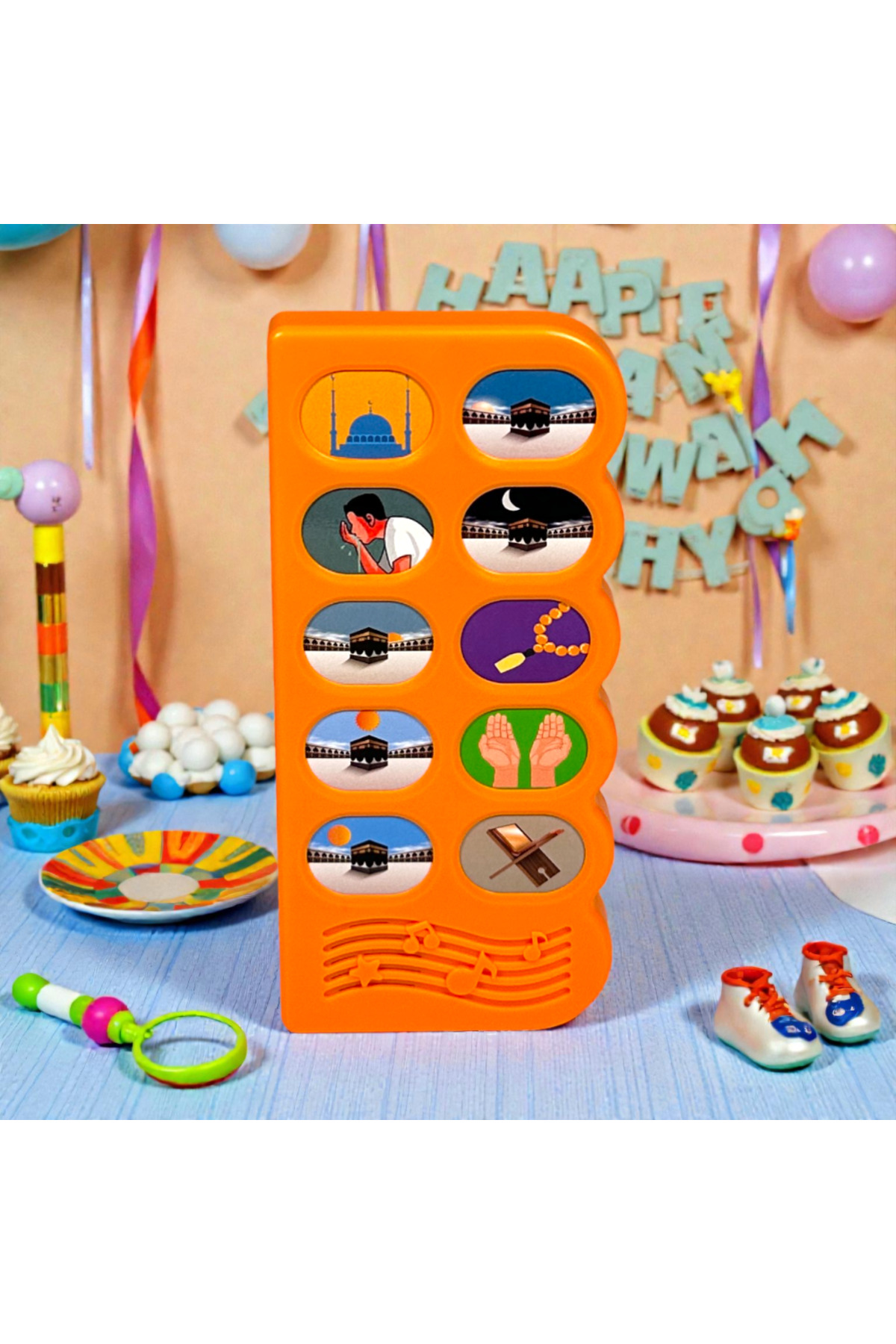 Zey-Al Sesli Namaz Öğreten Kitap | Çocuklar İçin Cihazlı ve Resimli Namaz Eğitimi fotoğrafı 2 (önizleme)